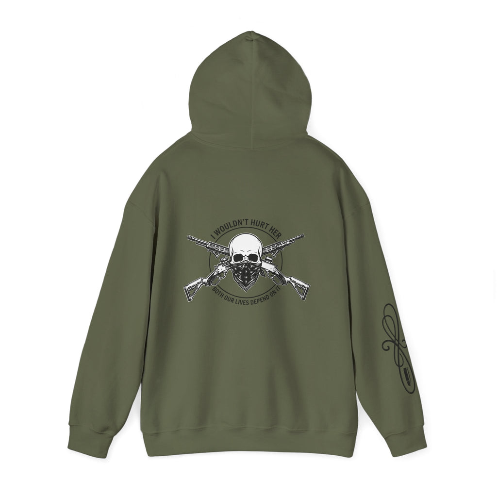 Protective Dad Lever Action - Hoodie | Here’s Your Warning