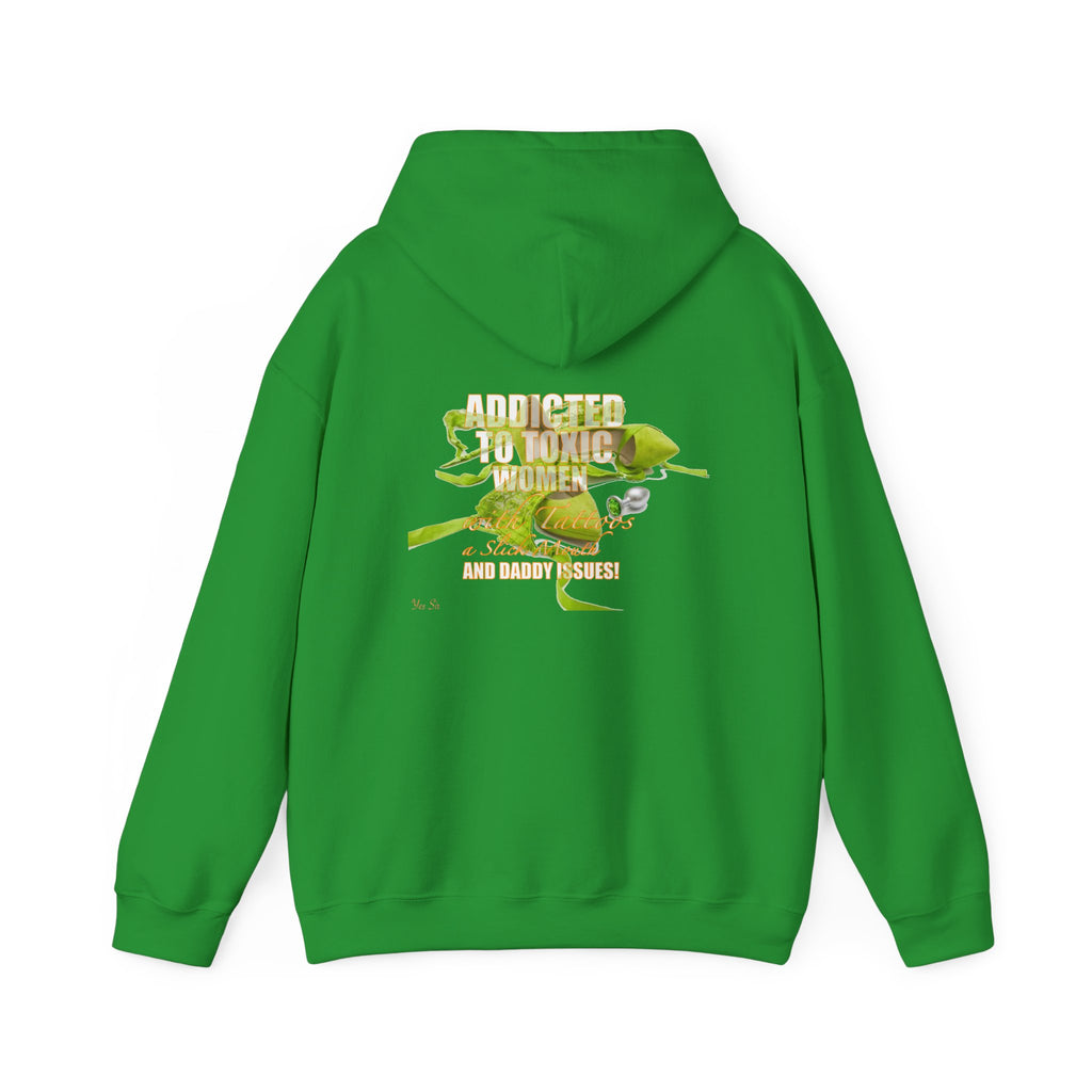 Addicted | Yes Sir Hoodie | Recovering Addict Graphic Hoodie