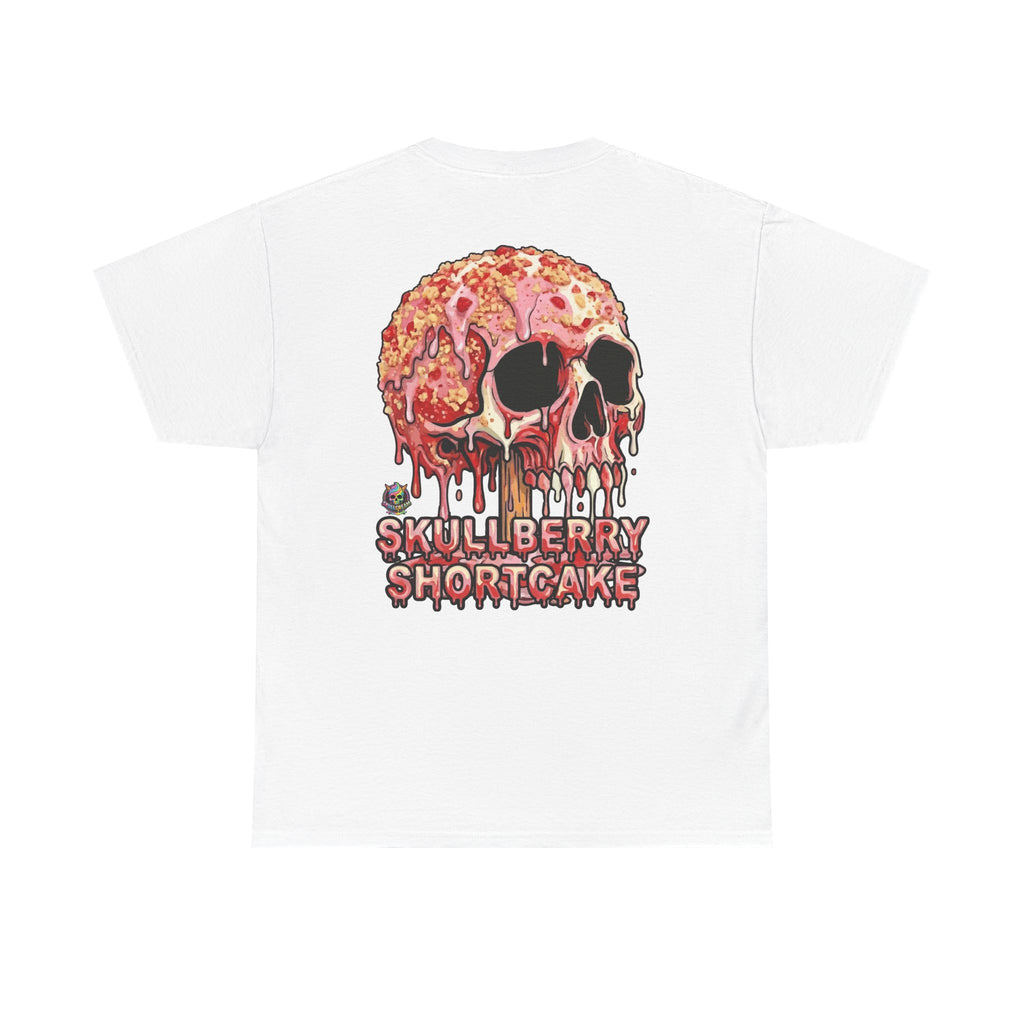 Skullcream-Skullberry Shortcake T-Shirt | Colorful Drip Graphic Tee