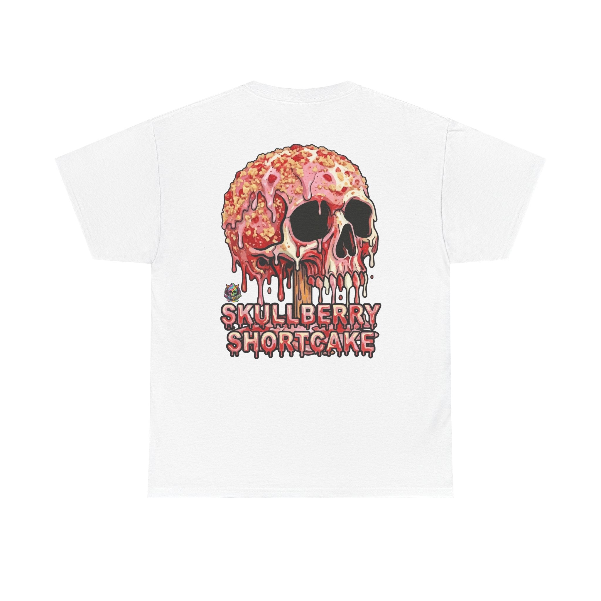 Skullcream-Skullberry Shortcake T-Shirt | Colorful Drip Graphic Tee