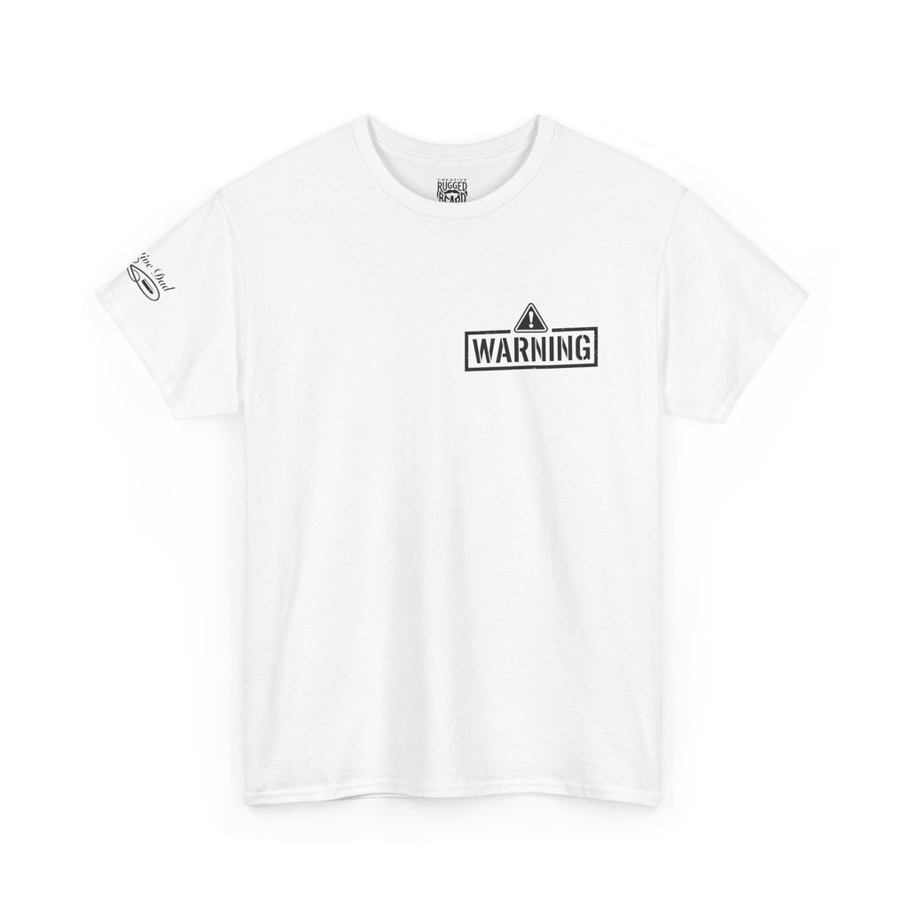 Protective Dad-Assault Rifle T-Shirt | Here’s Your Warning