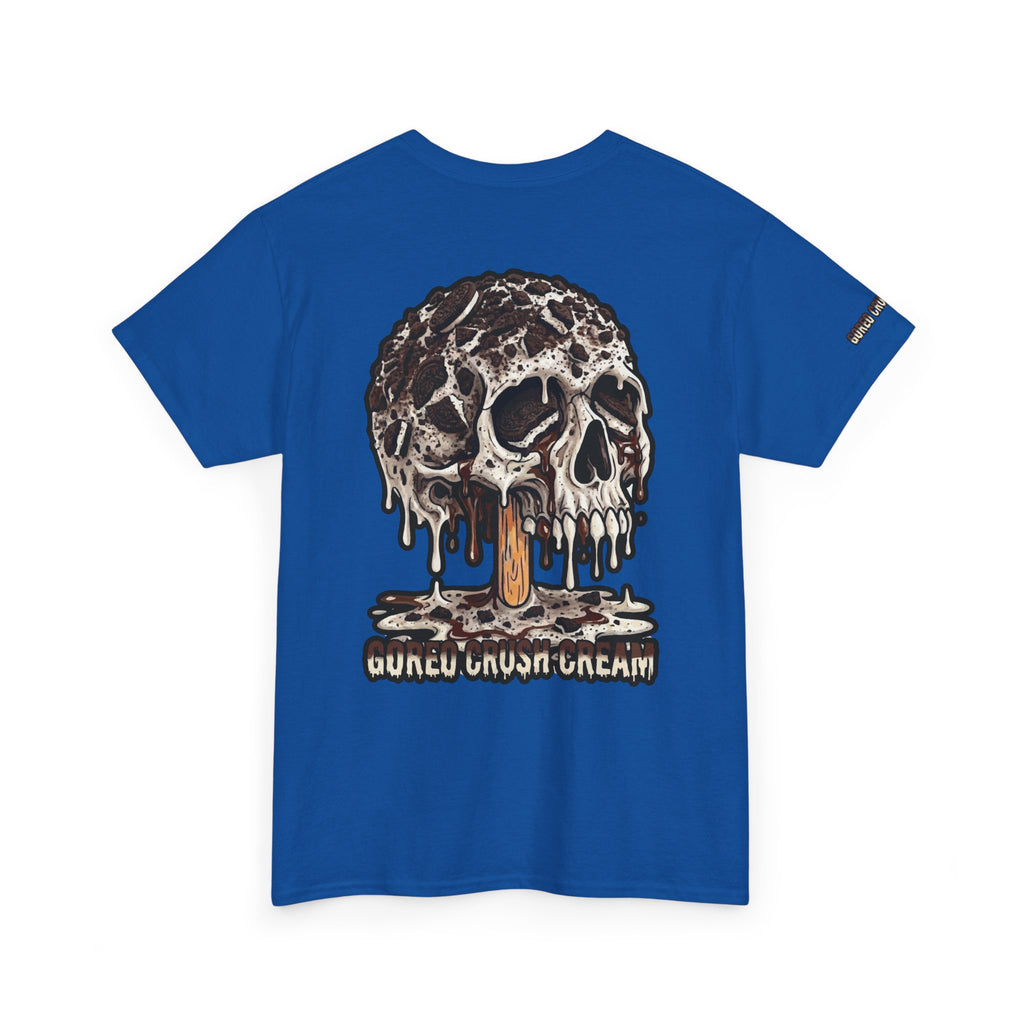 Skullcream-Goreo Crush Cream T-Shirt | Colorful Drip Graphic Tee