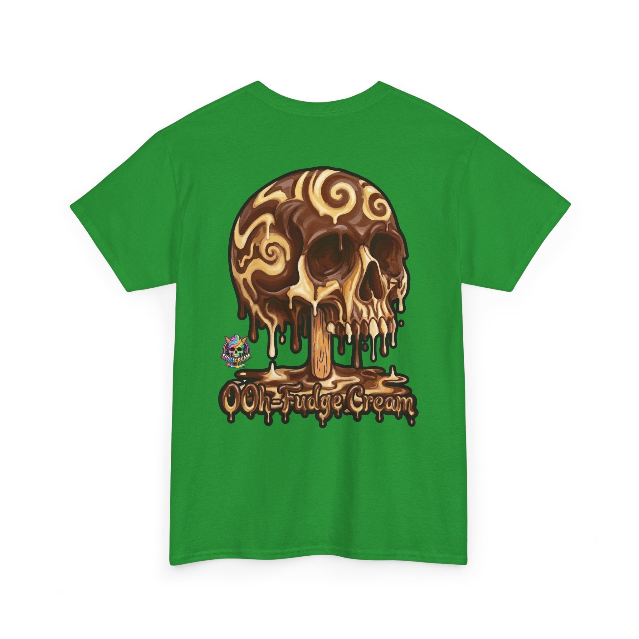 Skullcream-Ooh-Fudge Cream T-Shirt | Colorful Drip Graphic Tee