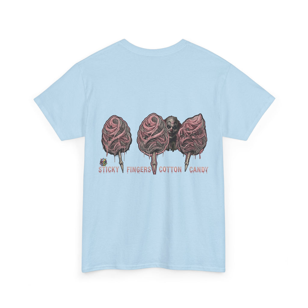 Cotton Candy Skullcream T Shirt — 'Sticky Fingers' Graphic T-Shirt