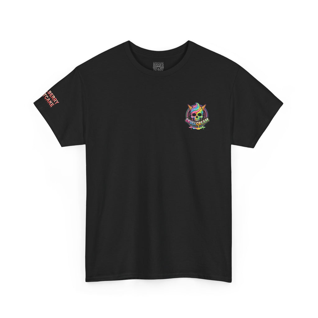 Skullcream-Skullberry Shortcake T-Shirt | Colorful Drip Graphic Tee