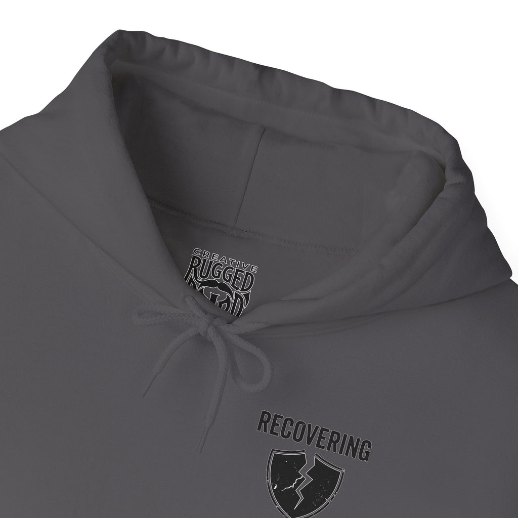 Addicted | Yes Sir Hoodie | Recovering Addict Graphic Hoodie