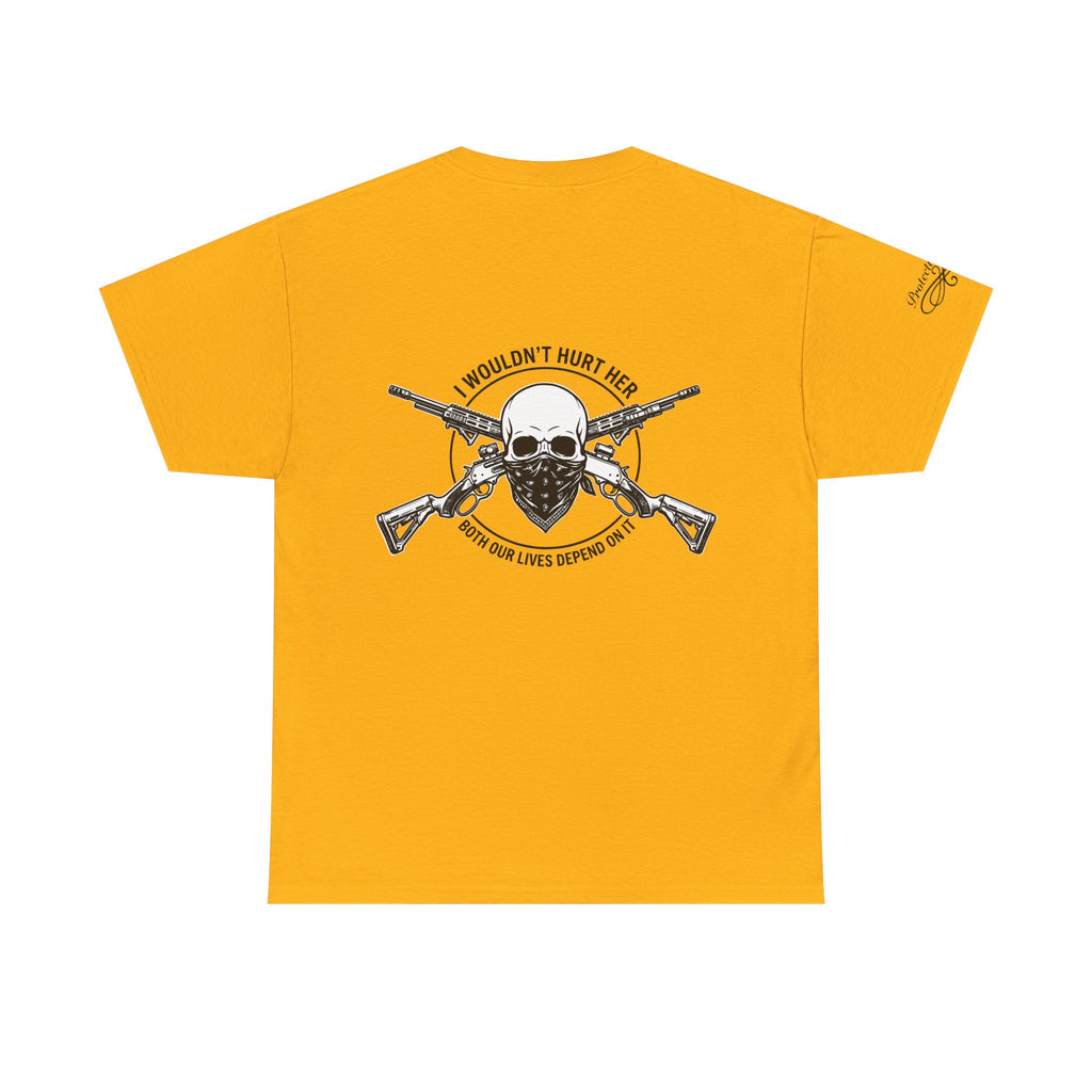 Protective Dad Lever Actions T-Shirt | Here’s Your Warning
