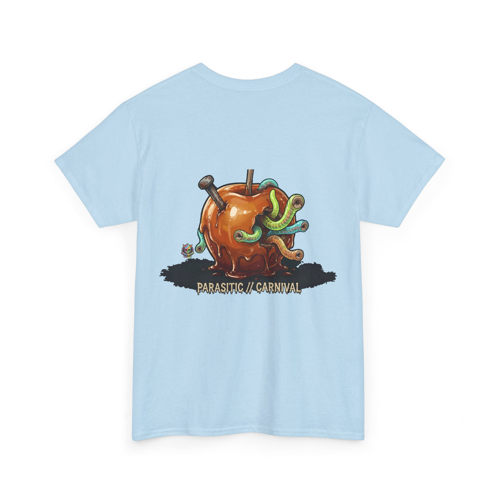 Skullcream Carnival Caramel Apple - Spooky Candy Apple Graphic T-Shirt