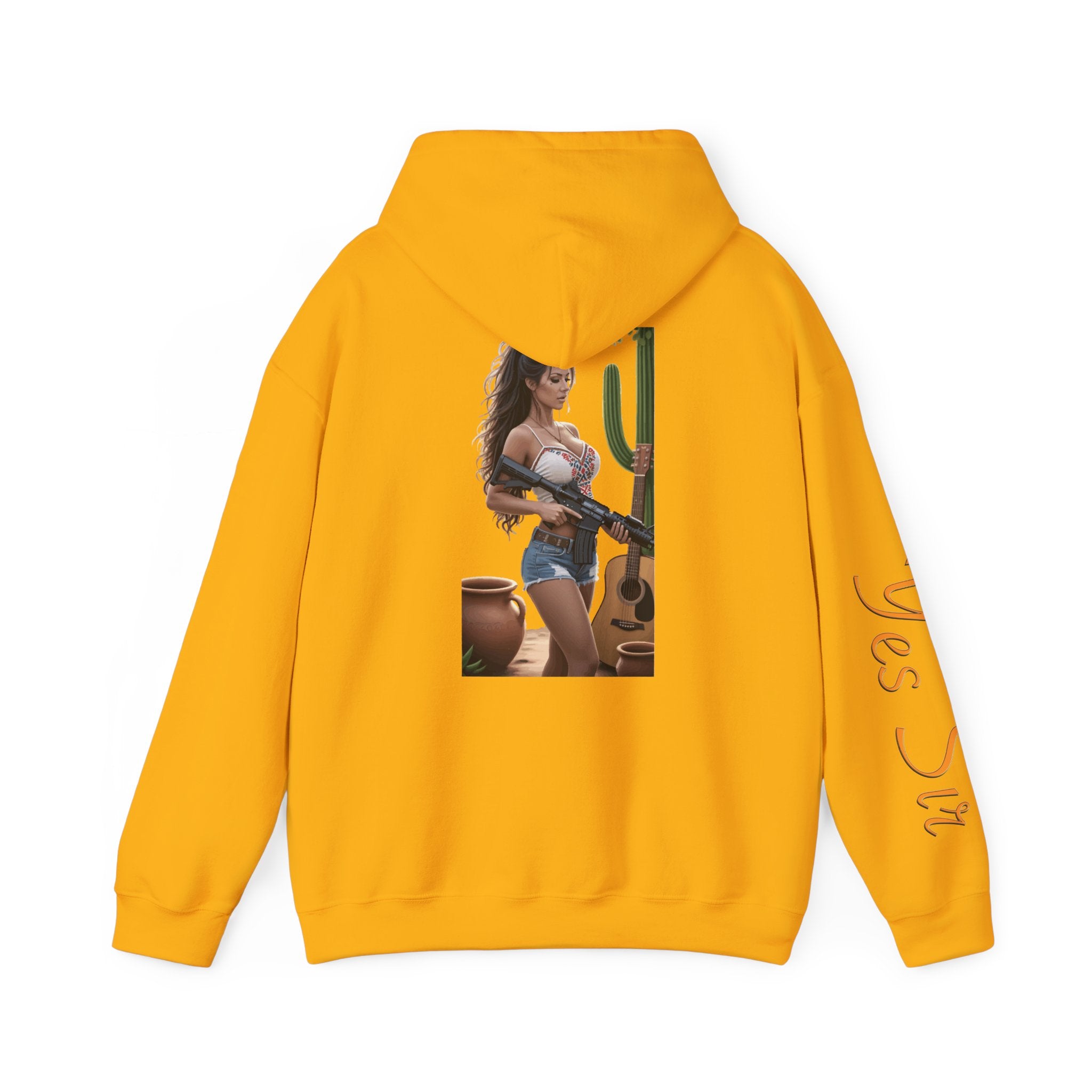 Nice Guitar- Yes Sir Hoodie | Parental Advisory  for the Bearded