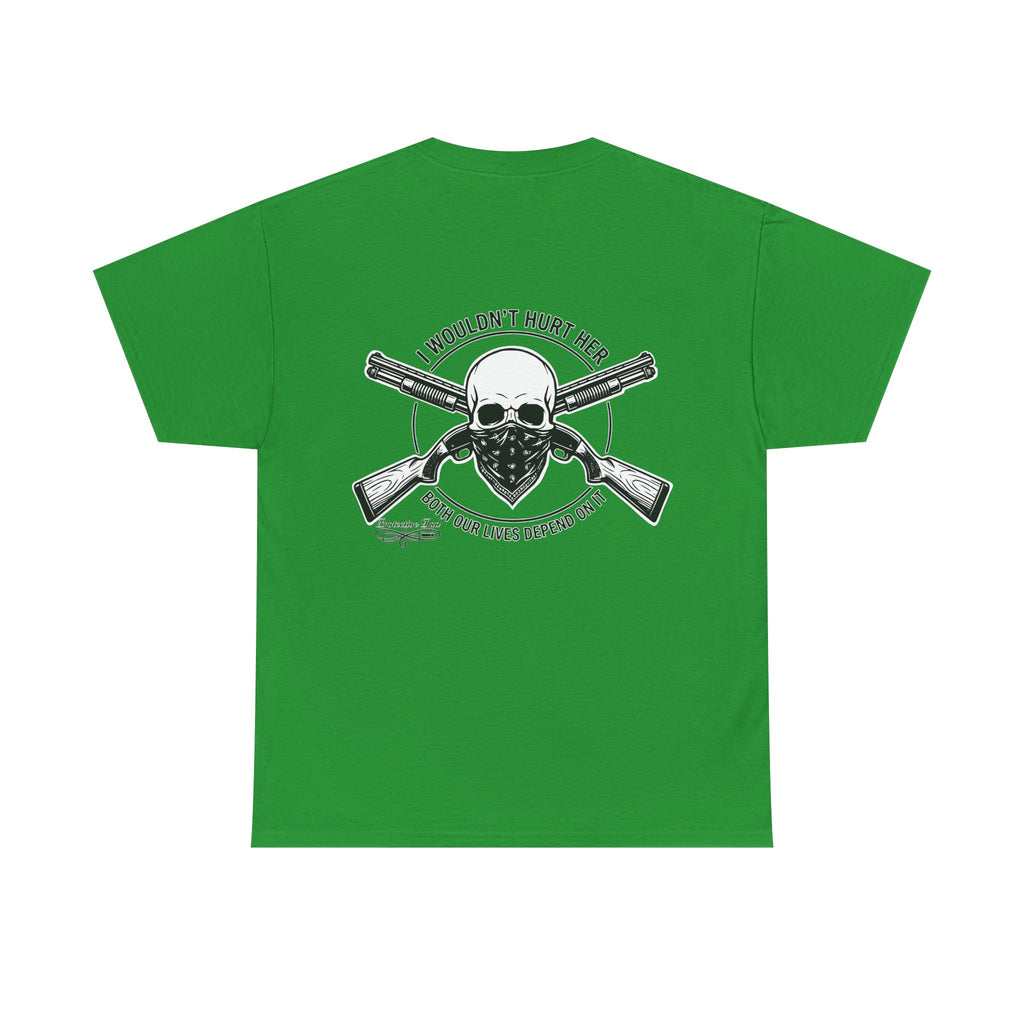 Protective Dad Shotguns T-Shirt | Here’s Your Warning