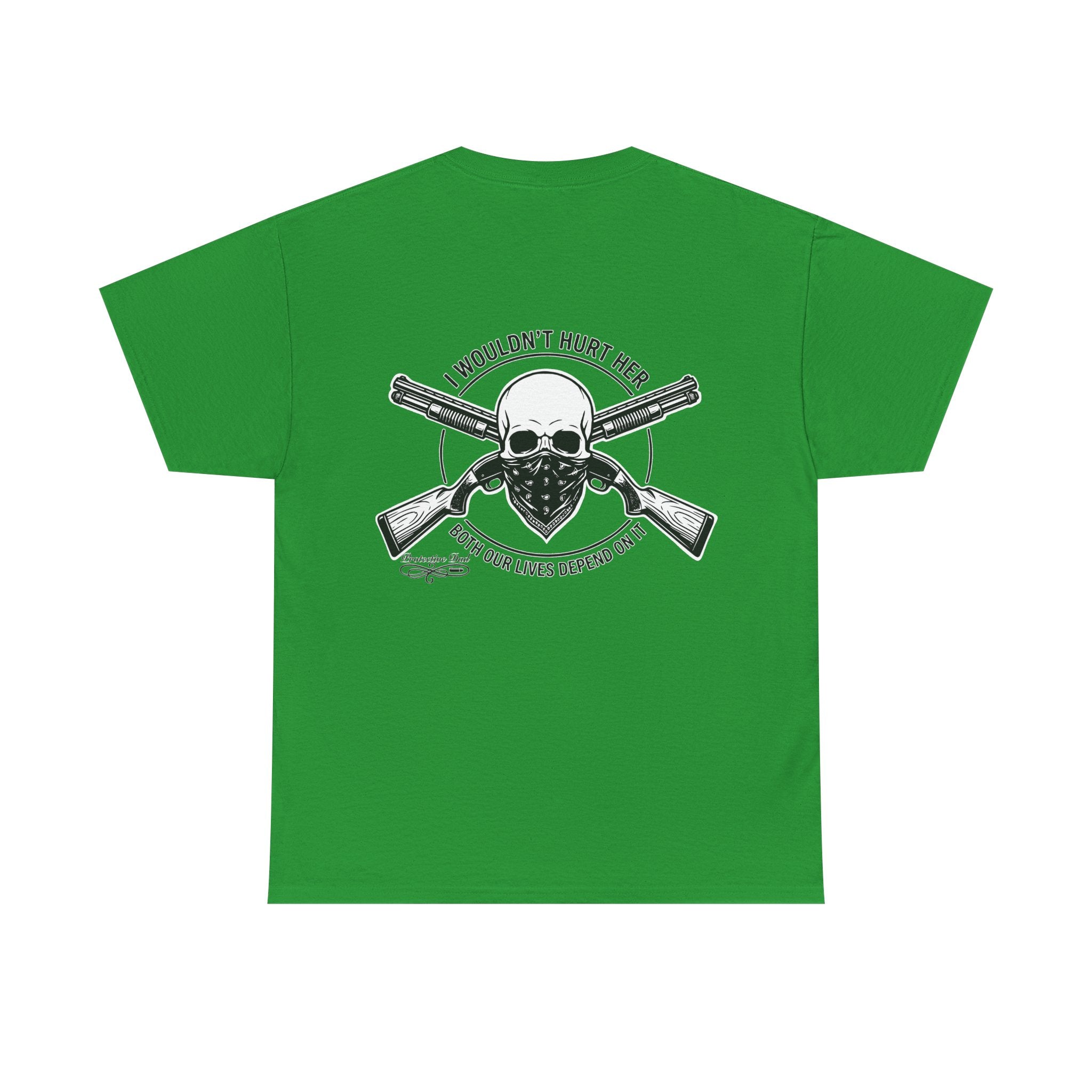 Protective Dad Shotguns T-Shirt | Here’s Your Warning