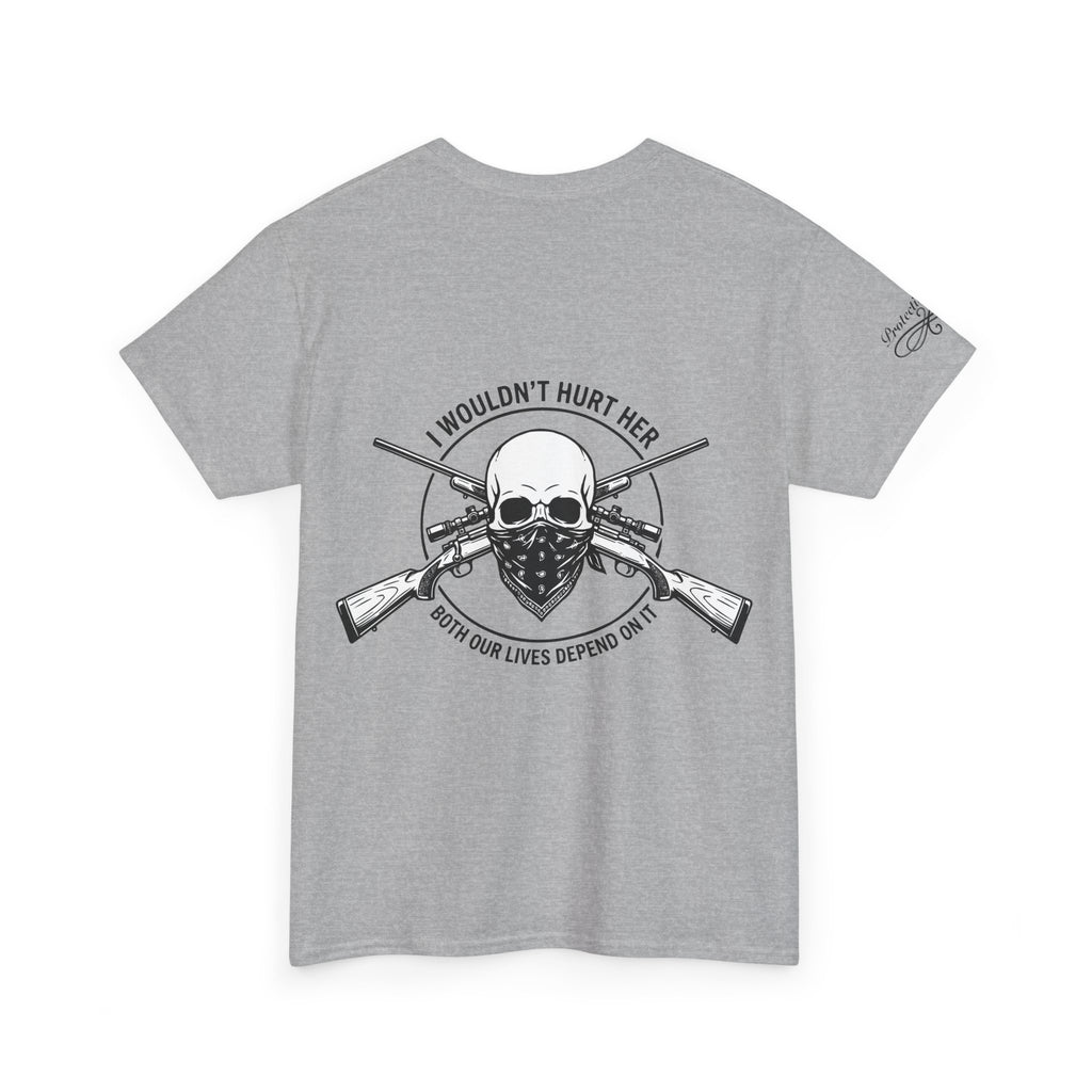 Protective Dad-Rifles T-Shirt | Here’s Your Warning