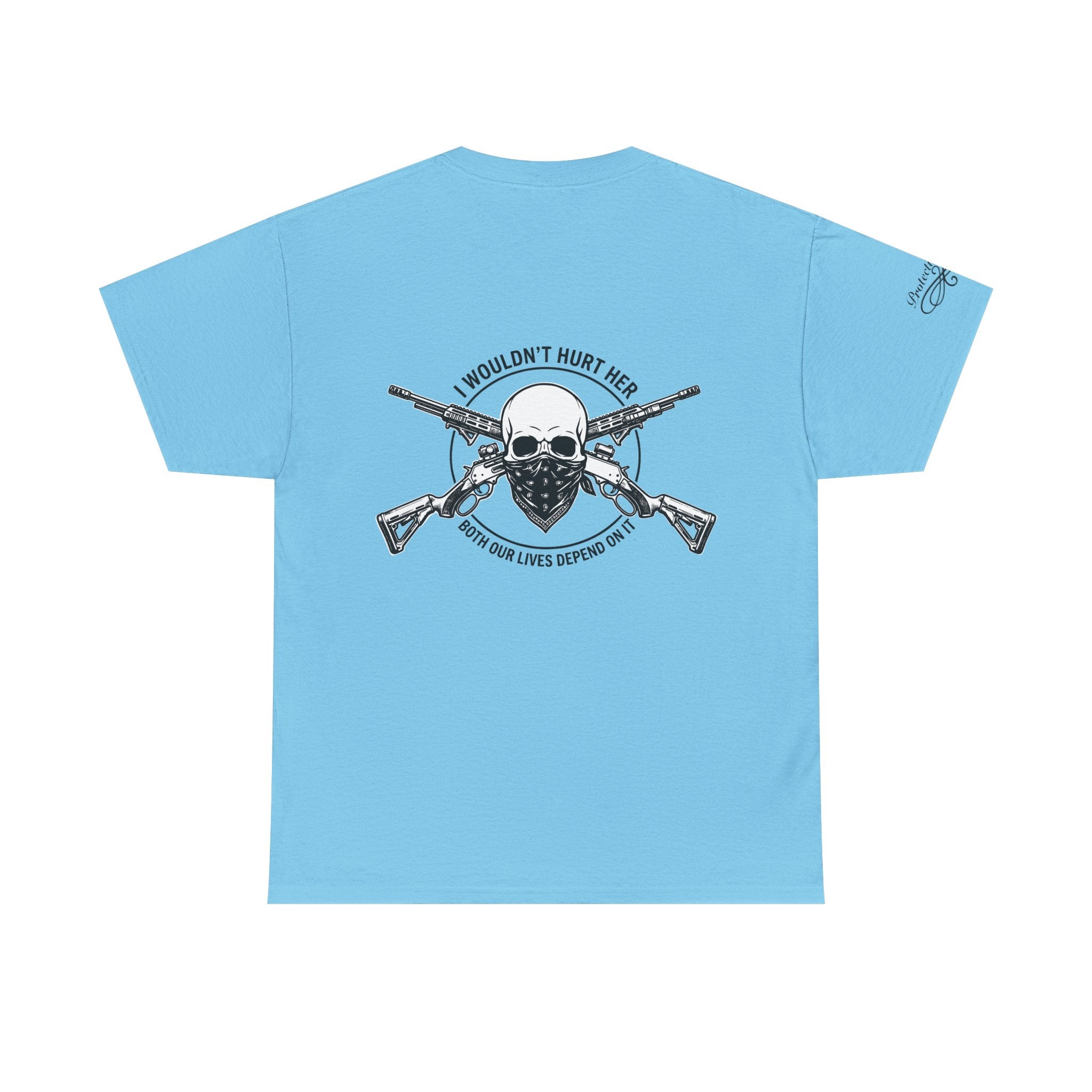 Protective Dad Lever Actions T-Shirt | Here’s Your Warning