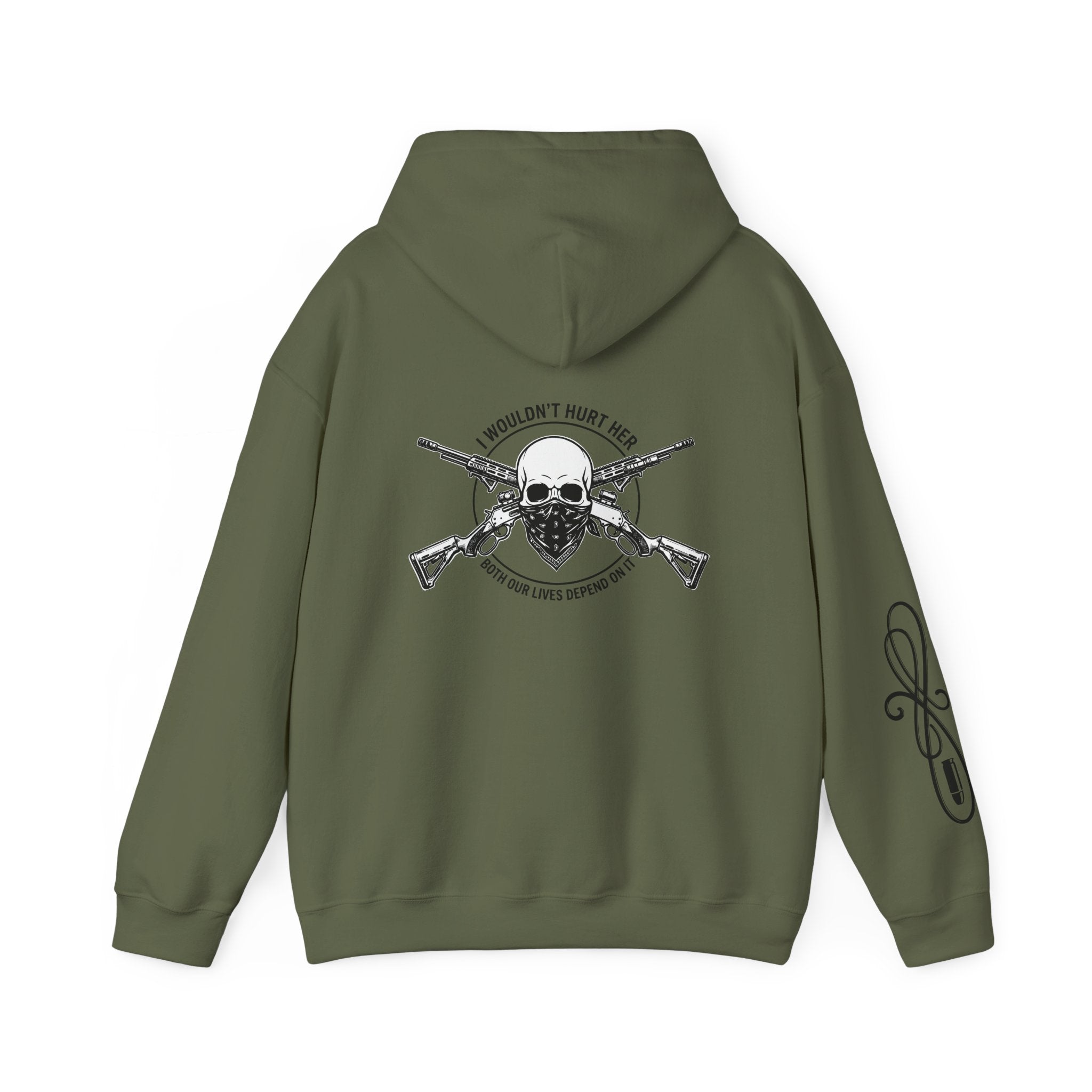 Protective Dad Lever Action - Hoodie | Here’s Your Warning