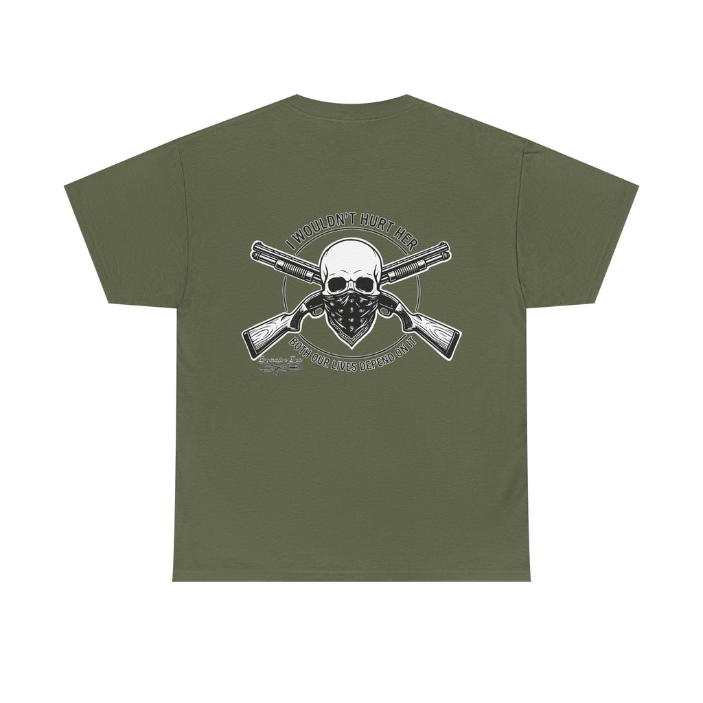 Protective Dad Shotguns T-Shirt | Here’s Your Warning