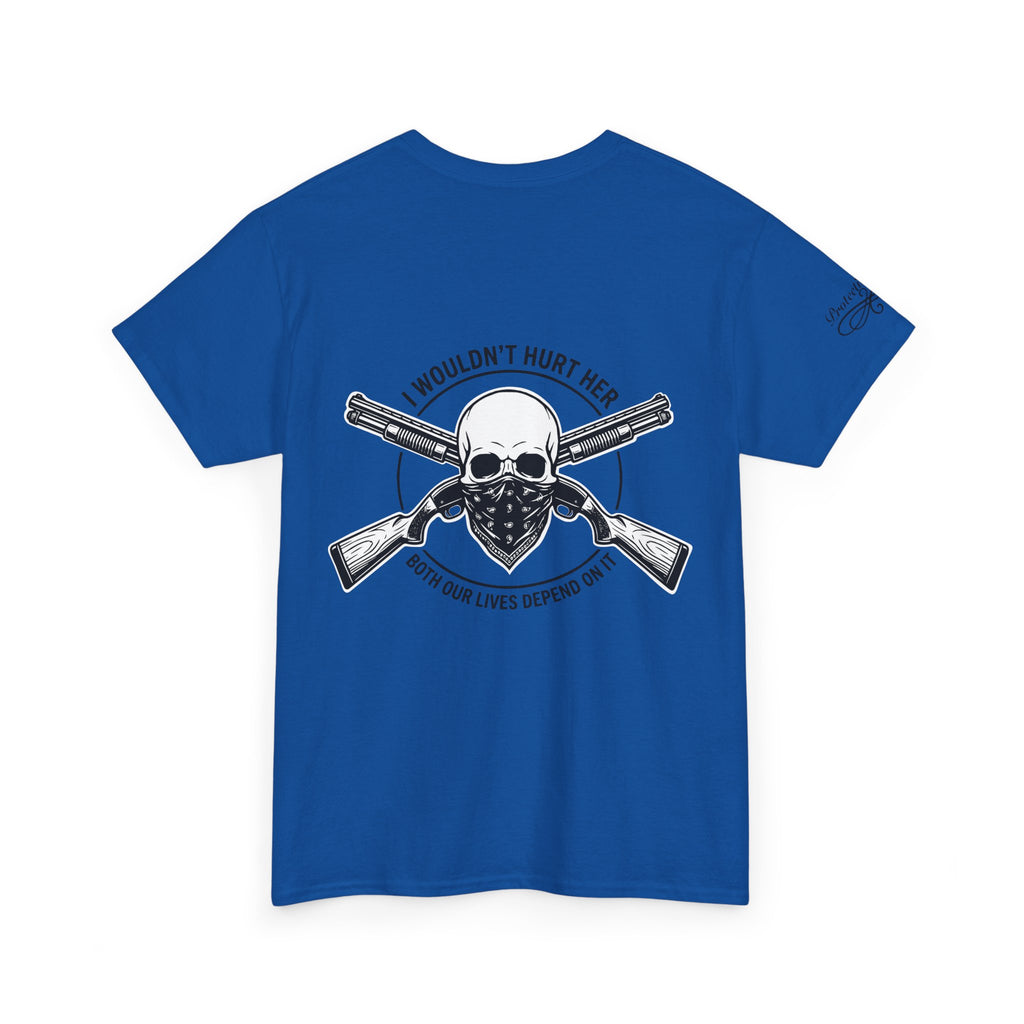 Protective Dad Shotguns T-Shirt | Here’s Your Warning