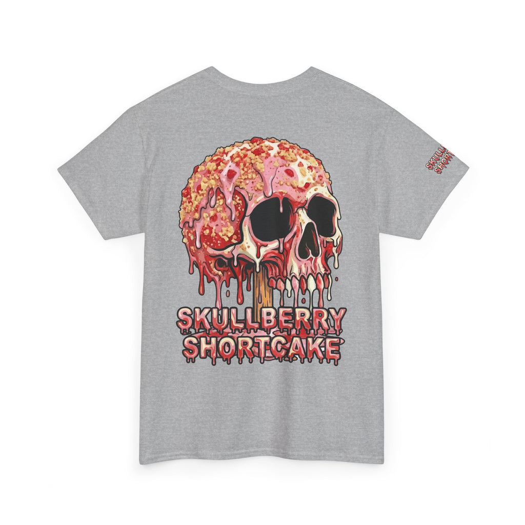 Skullcream-Skullberry Shortcake T-Shirt | Colorful Drip Graphic Tee