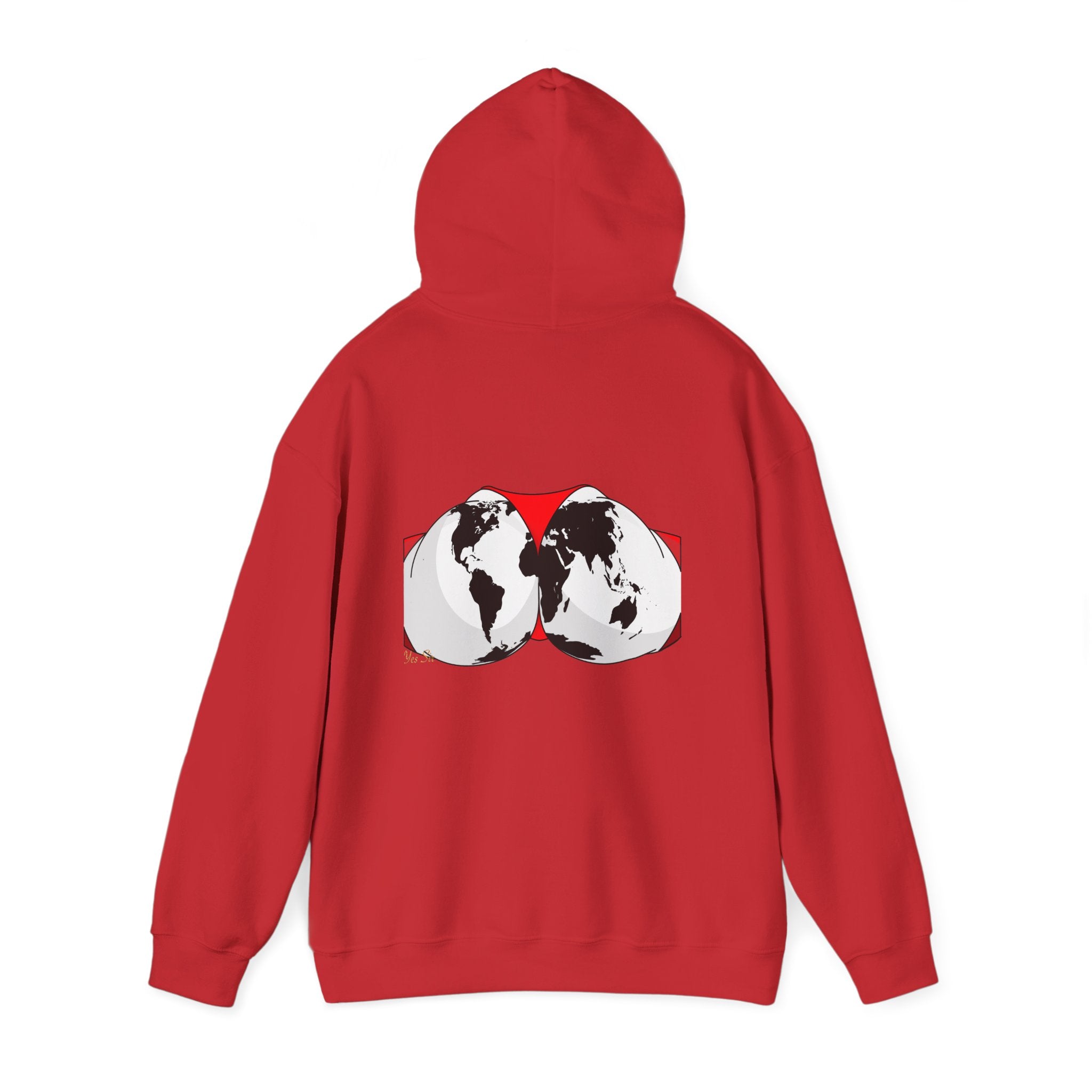 The World | Yes Sir Hoodie | Cherish It Graphic Hoodie