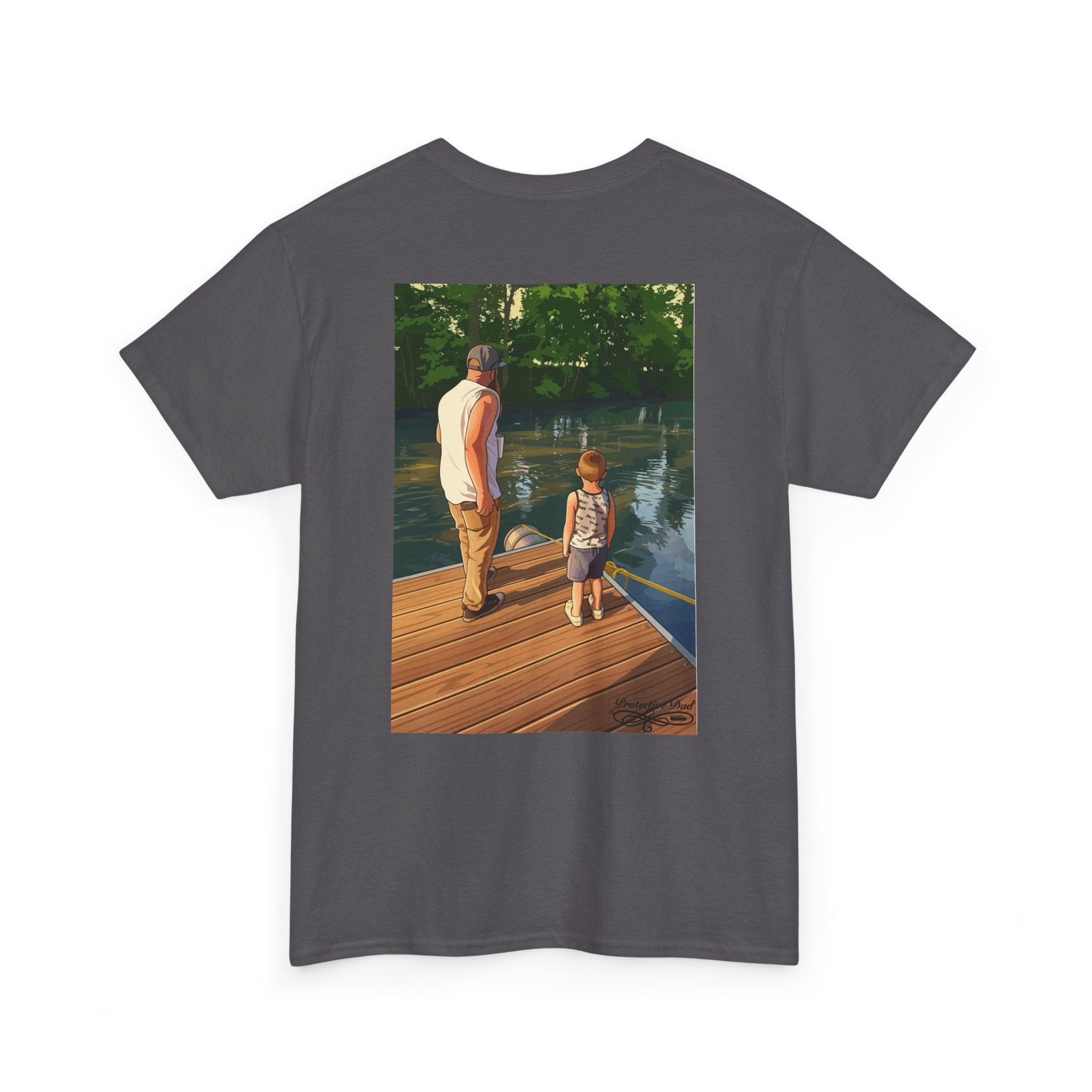 Protective Dad Father-n-Son Love T-Shirt | He’s Protected Too