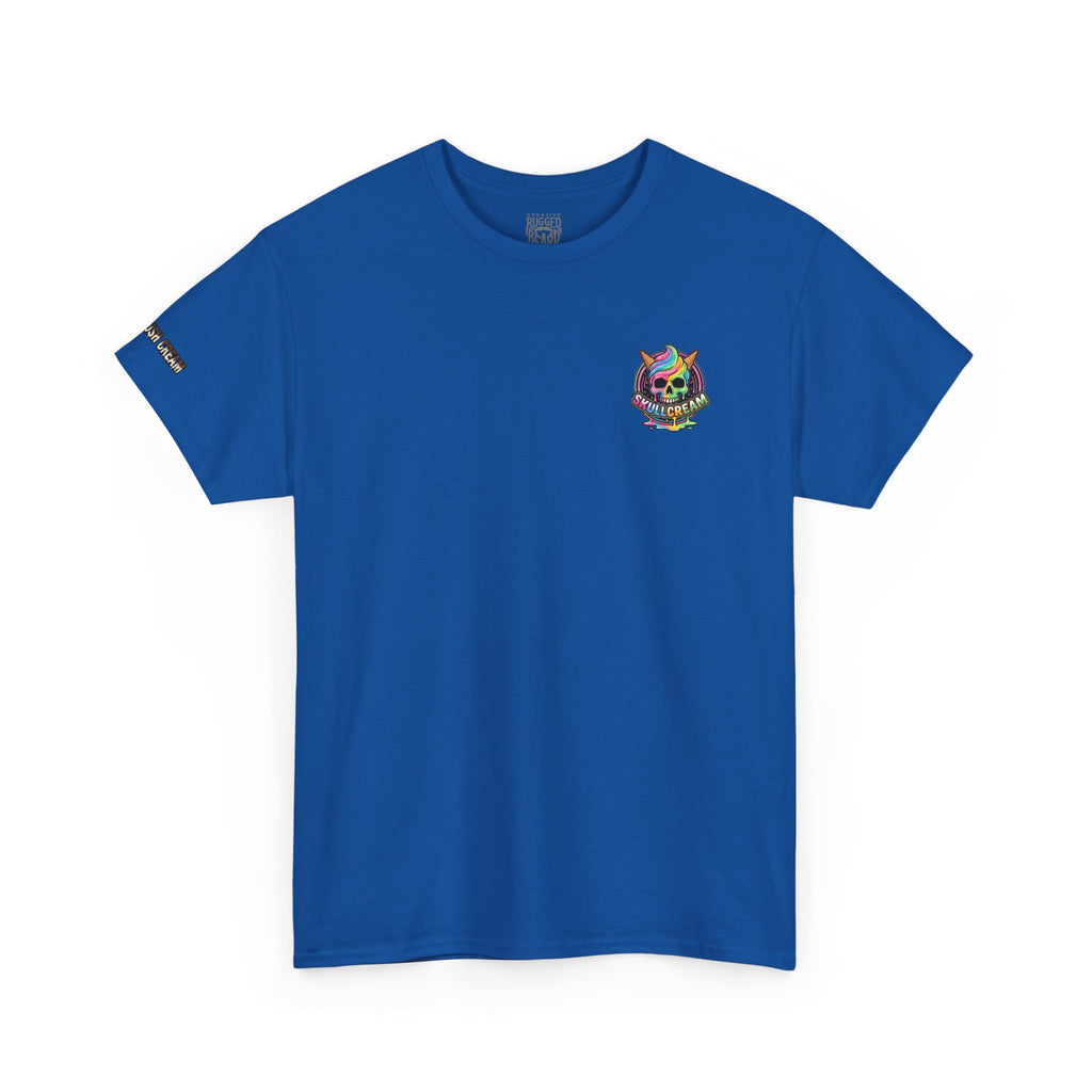 Skullcream-Goreo Crush Cream T-Shirt | Colorful Drip Graphic Tee