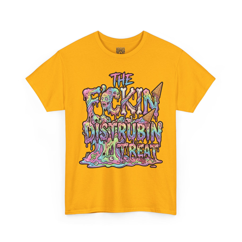 Skullcream-Ooh-Fudge Cream T-Shirt | Colorful Drip Graphic Tee