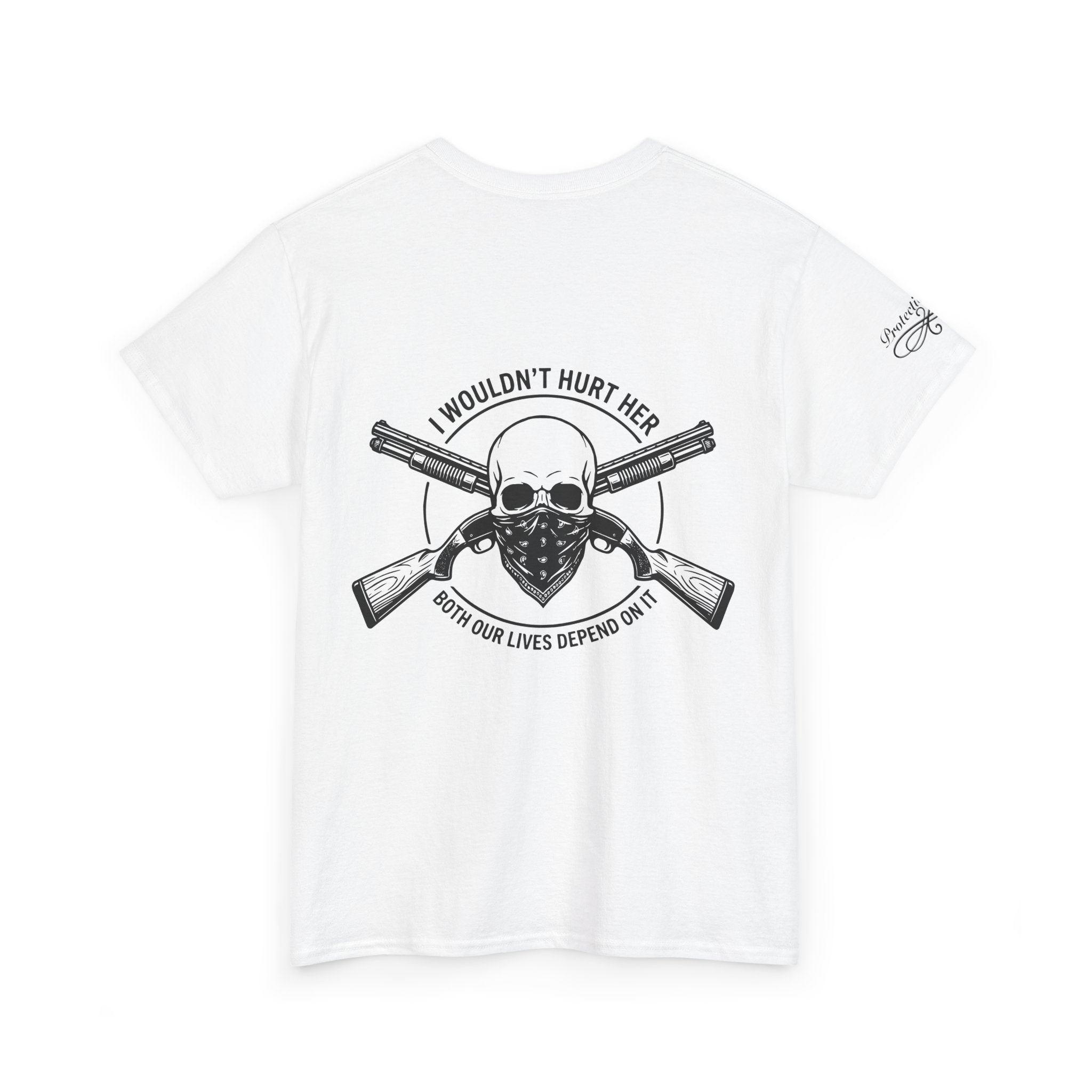 Protective Dad Shotguns T-Shirt | Here’s Your Warning