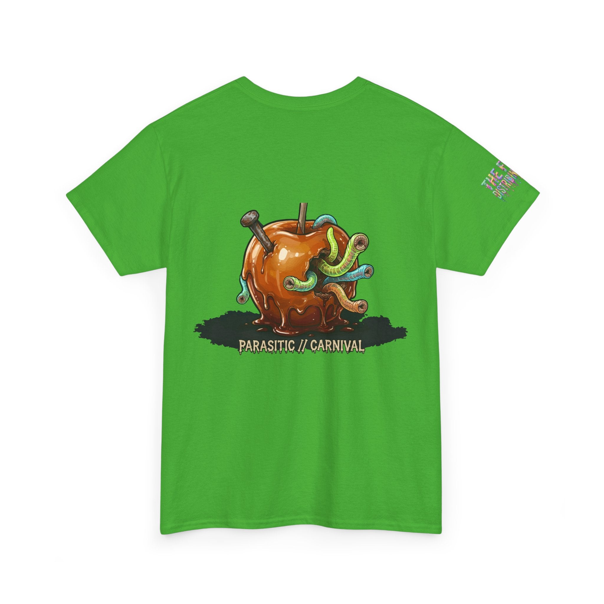 Skullcream Carnival Caramel Apple - Spooky Candy Apple Graphic T-Shirt