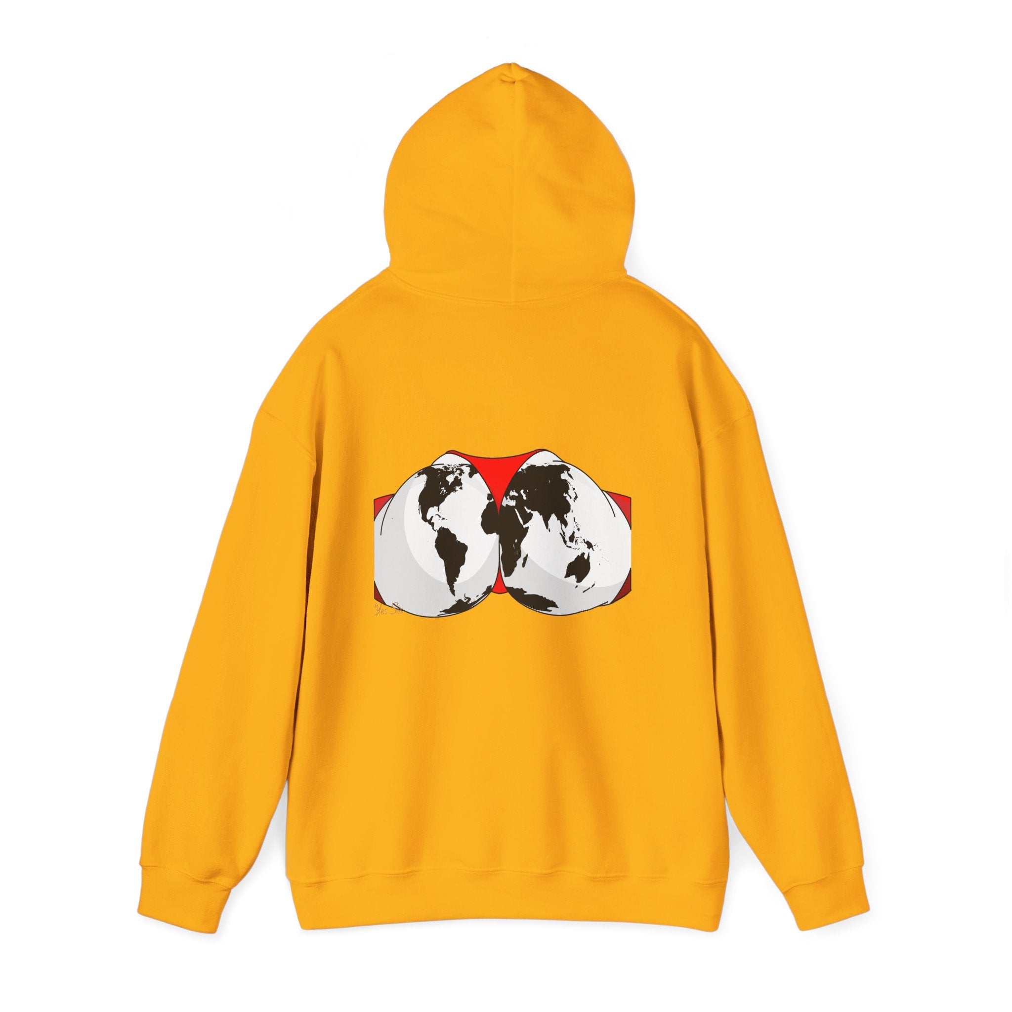 The World | Yes Sir Hoodie | Cherish It Graphic Hoodie