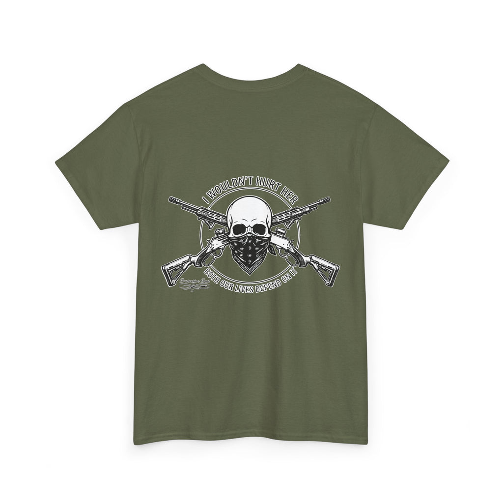 Protective Dad Lever Actions T-Shirt | Here’s Your Warning