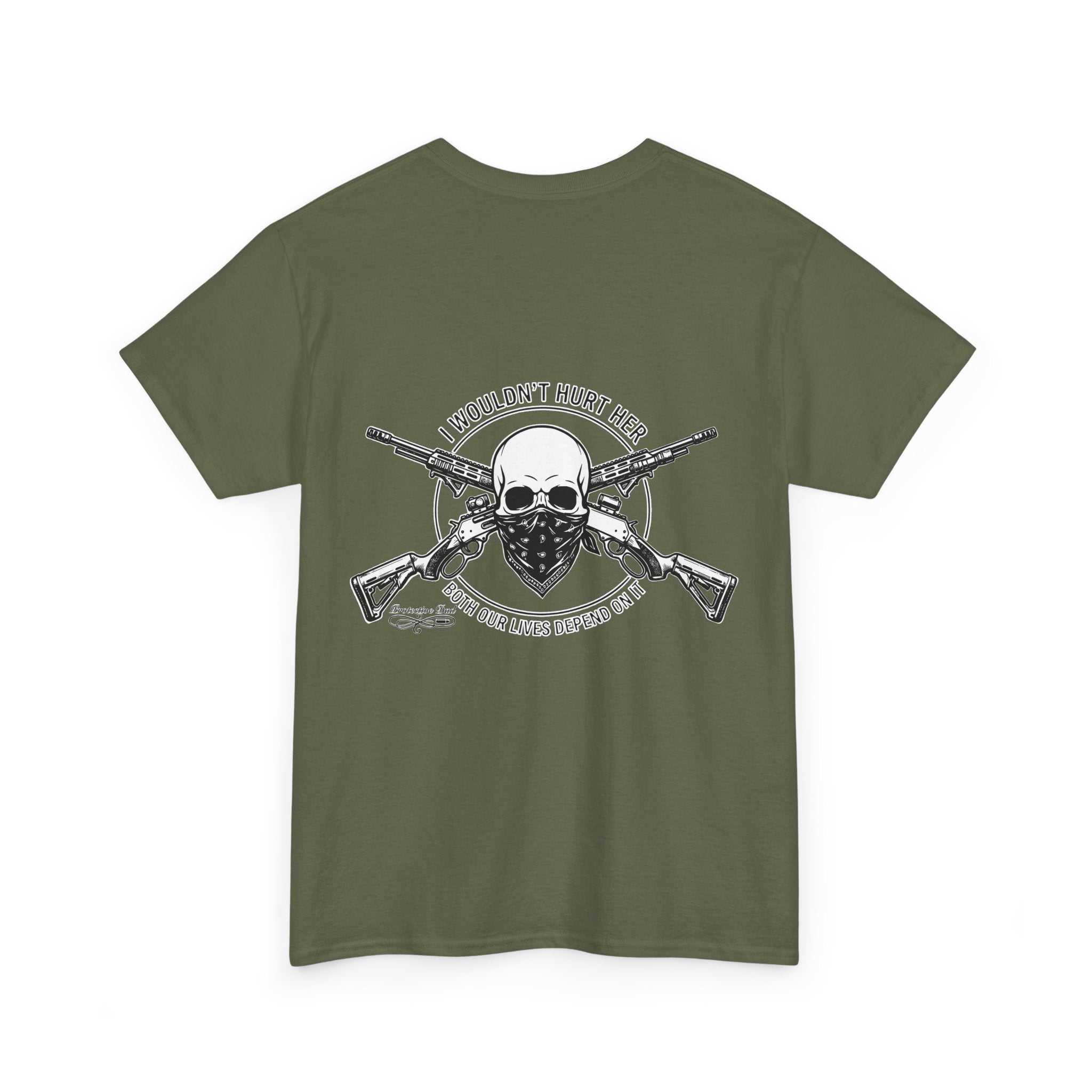 Protective Dad Lever Actions T-Shirt | Here’s Your Warning