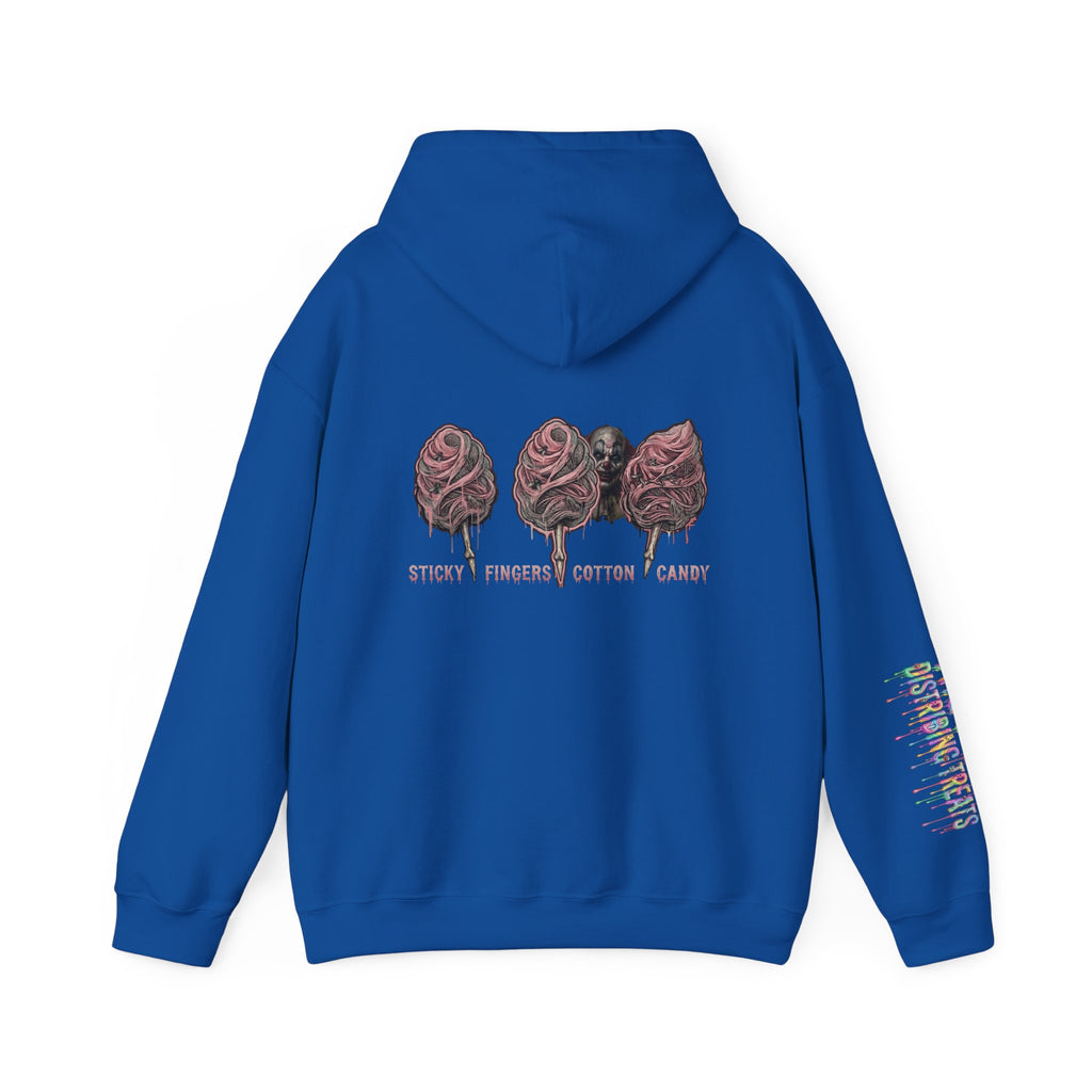 Cotton Candy Skullcream Hoodie — Sticky Fingers Band Graphic Pullover