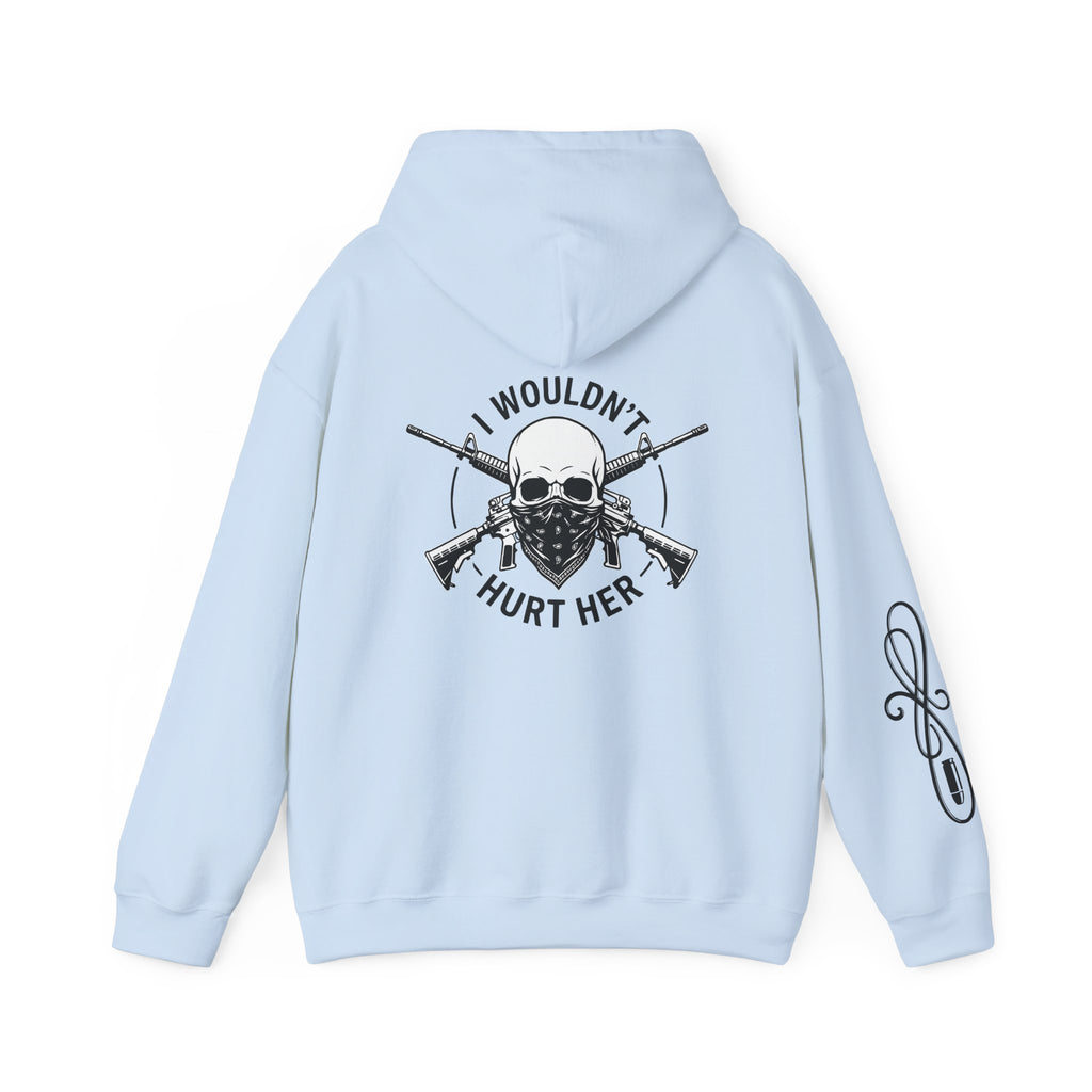 Protective Dad-Assault Rifles Hoodie | Here’s Your Warning