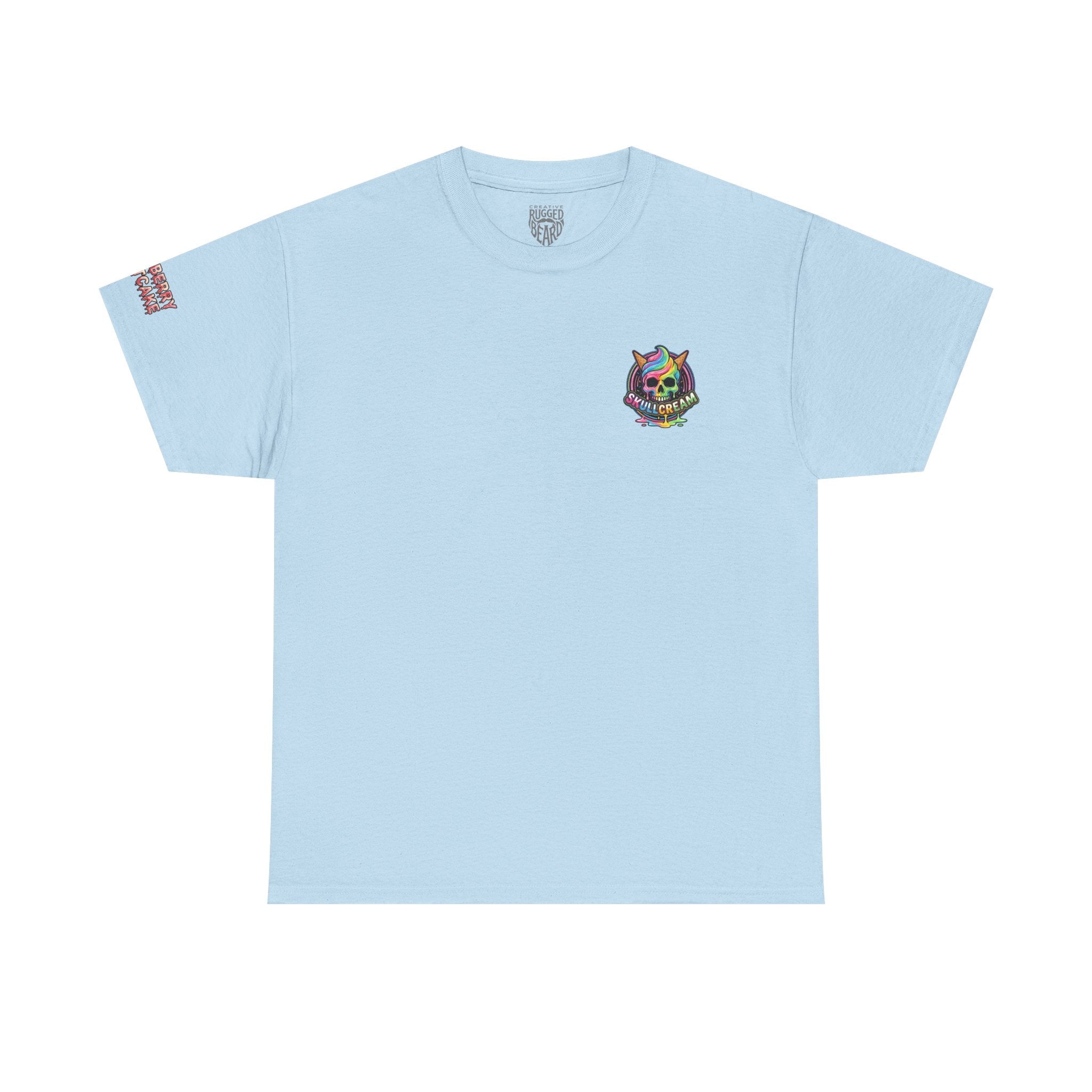 Skullcream-Skullberry Shortcake T-Shirt | Colorful Drip Graphic Tee