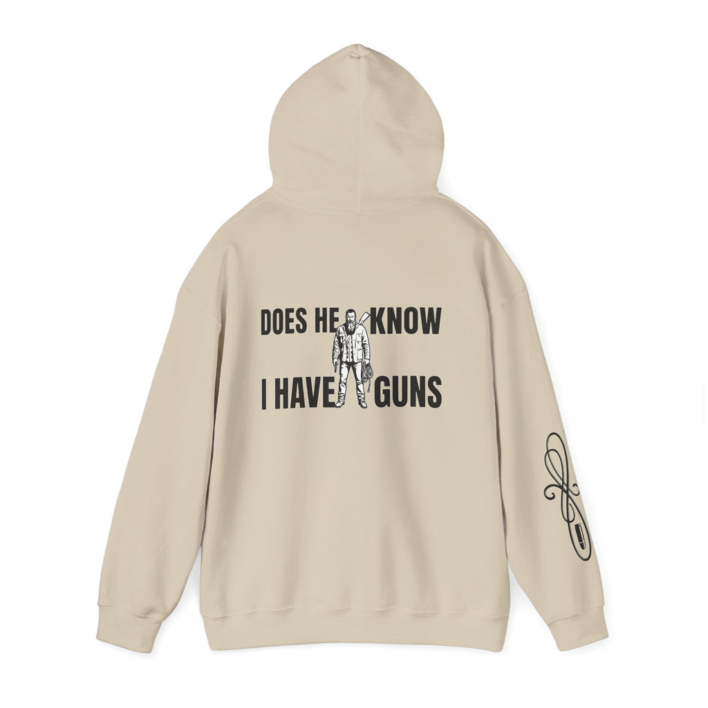 Protective Dad Does He Know Hoodie | Here’s Your Warning