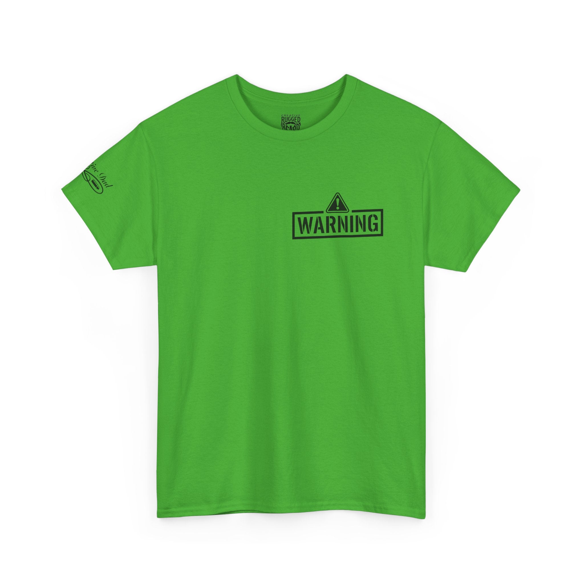 Protective Dad Assault Rifles T-Shirt | Here’s Your Warning