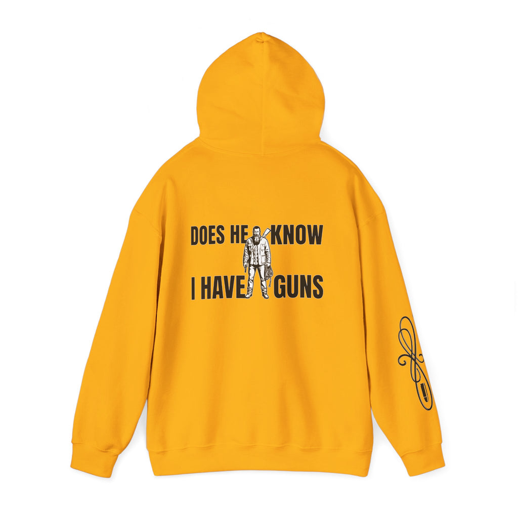 Protective Dad Does He Know Hoodie | Here’s Your Warning