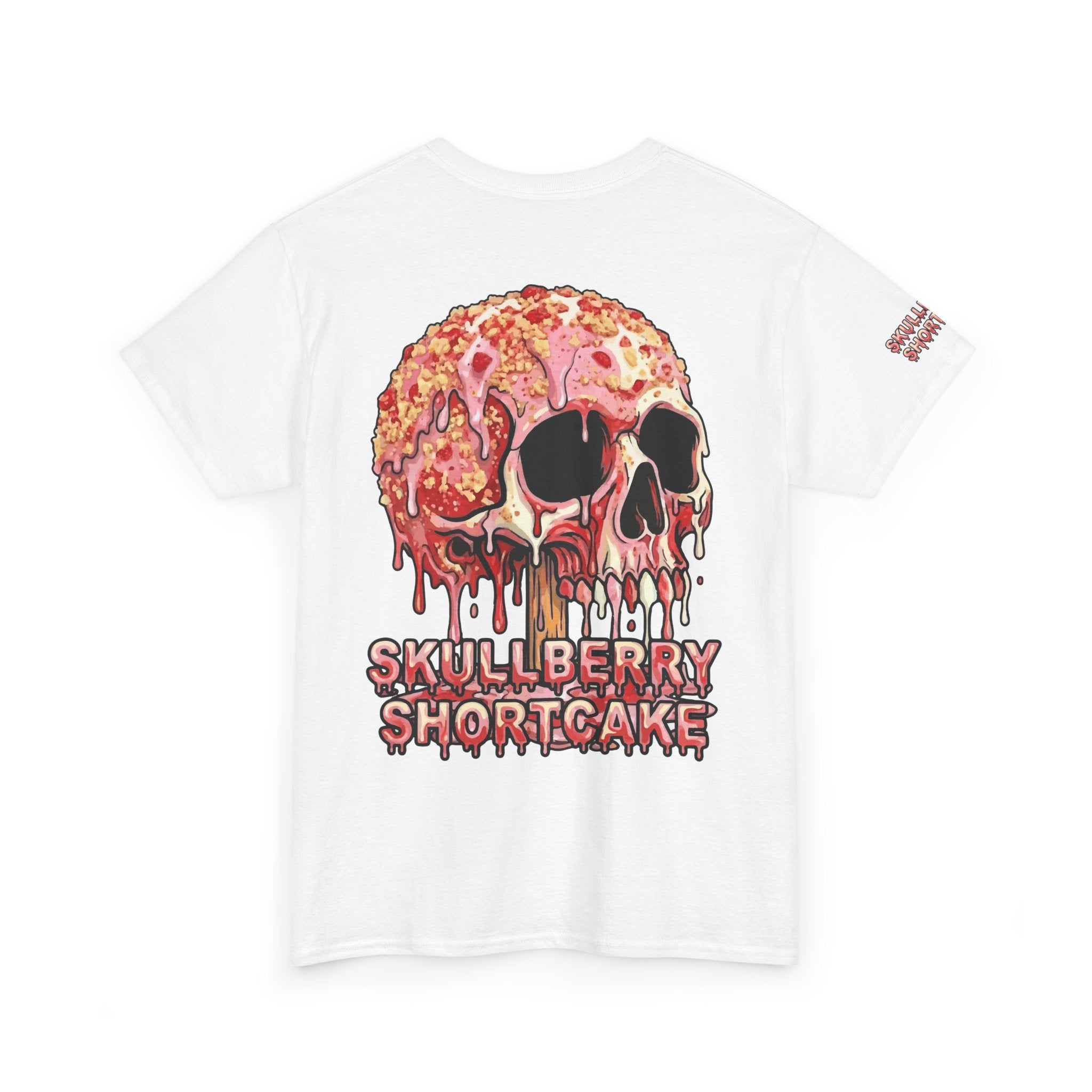 Skullcream-Skullberry Shortcake T-Shirt | Colorful Drip Graphic Tee