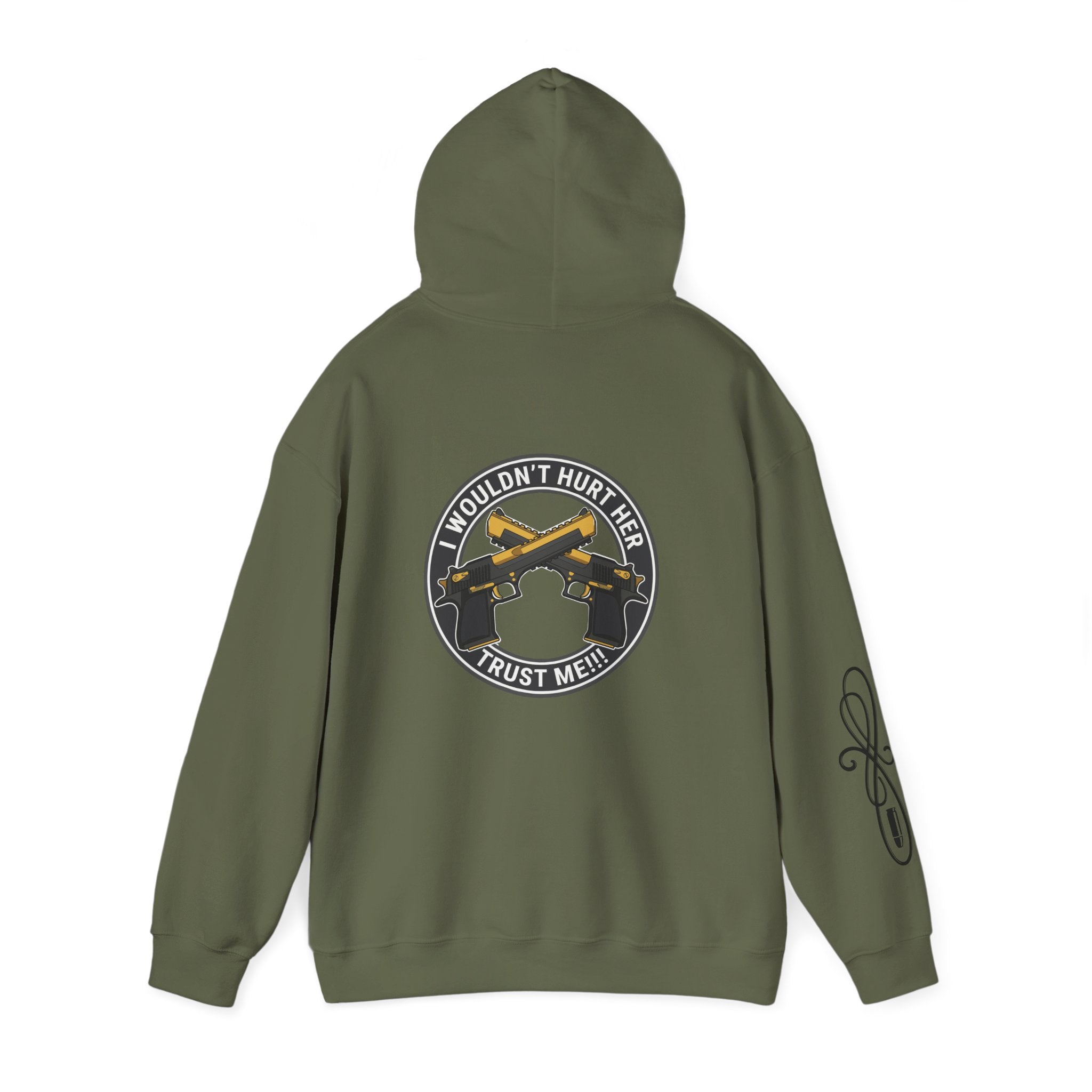 Protective Dad Pistols - Hoodie | Here’s Your Warning