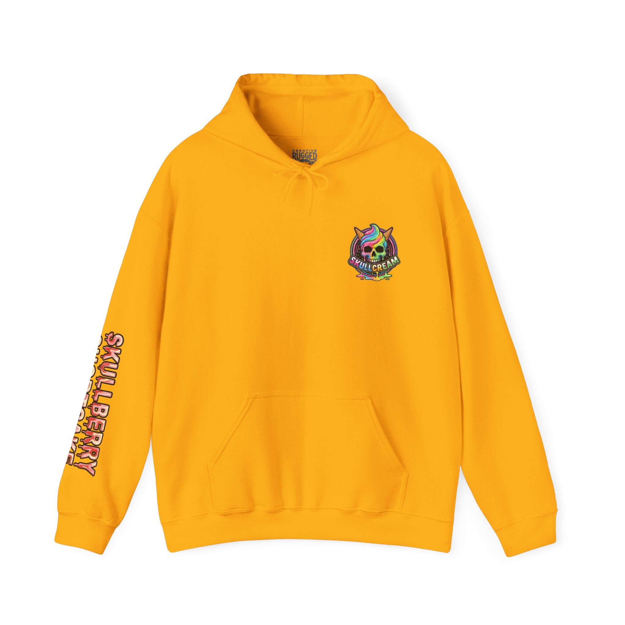 Skullcream-Skullberry Shortcake Hoodie | Dripping Skull Graphic