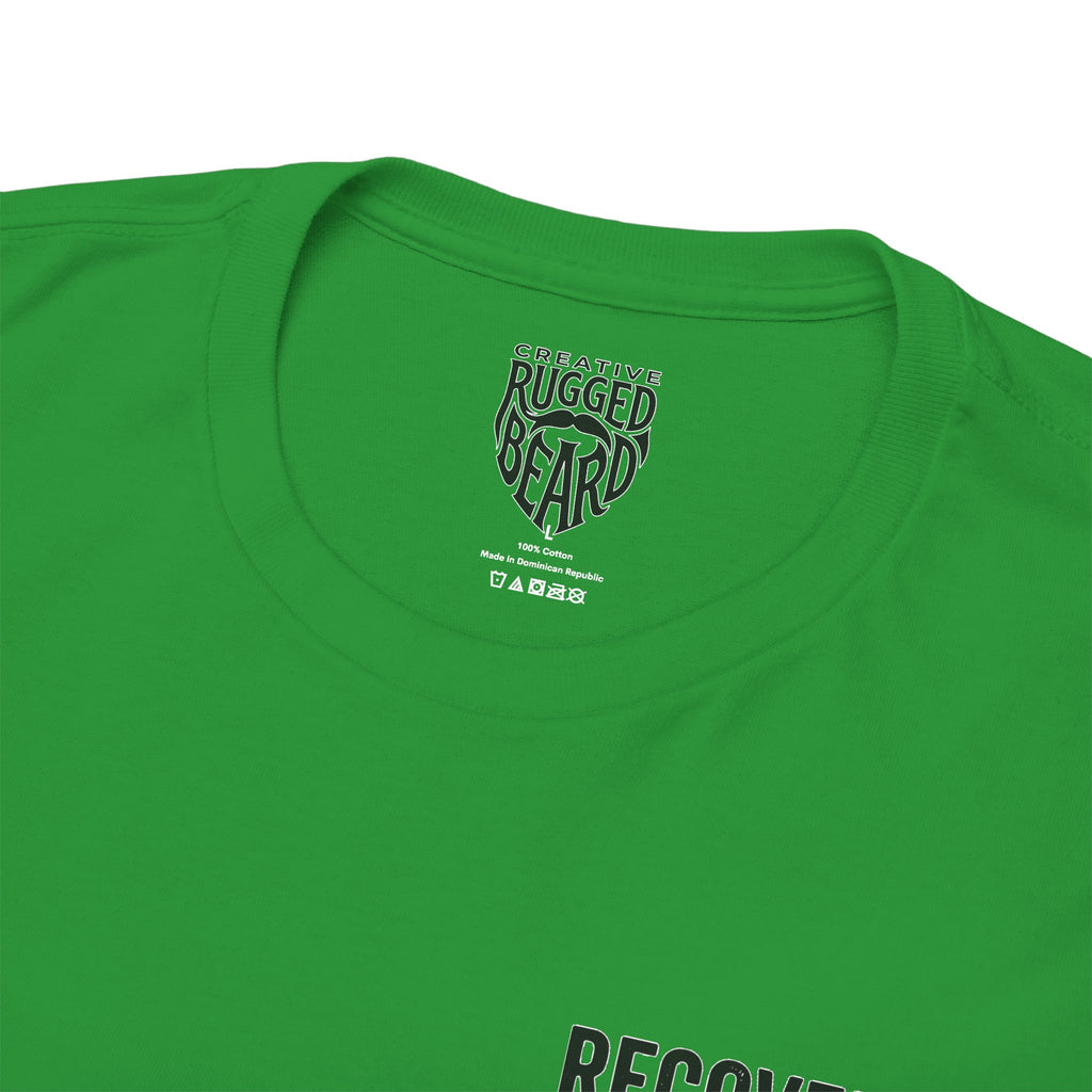 Addicted | Yes Sir T Shirt | Recovering Addict Red Graphic T Shirt
