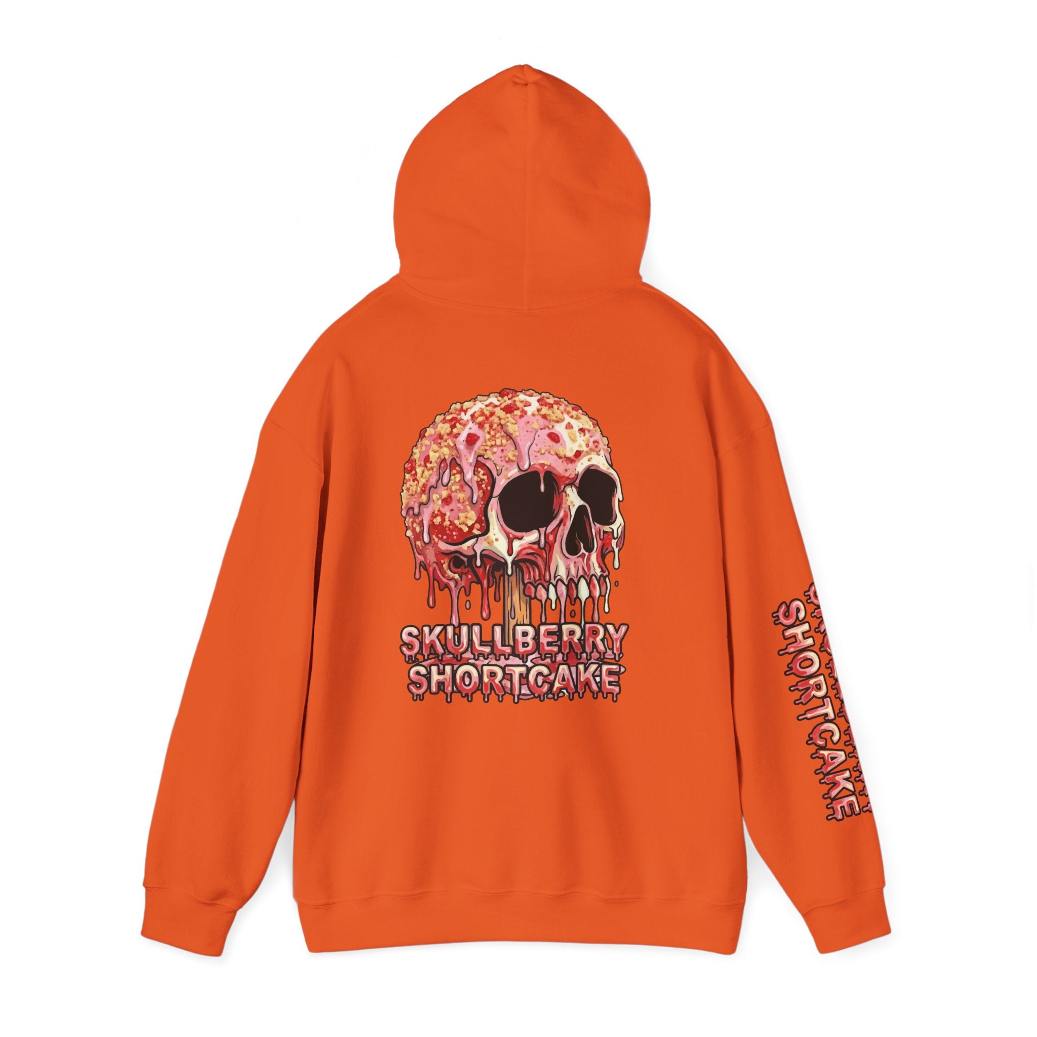 Skullcream-Skullberry Shortcake Hoodie | Dripping Skull Graphic