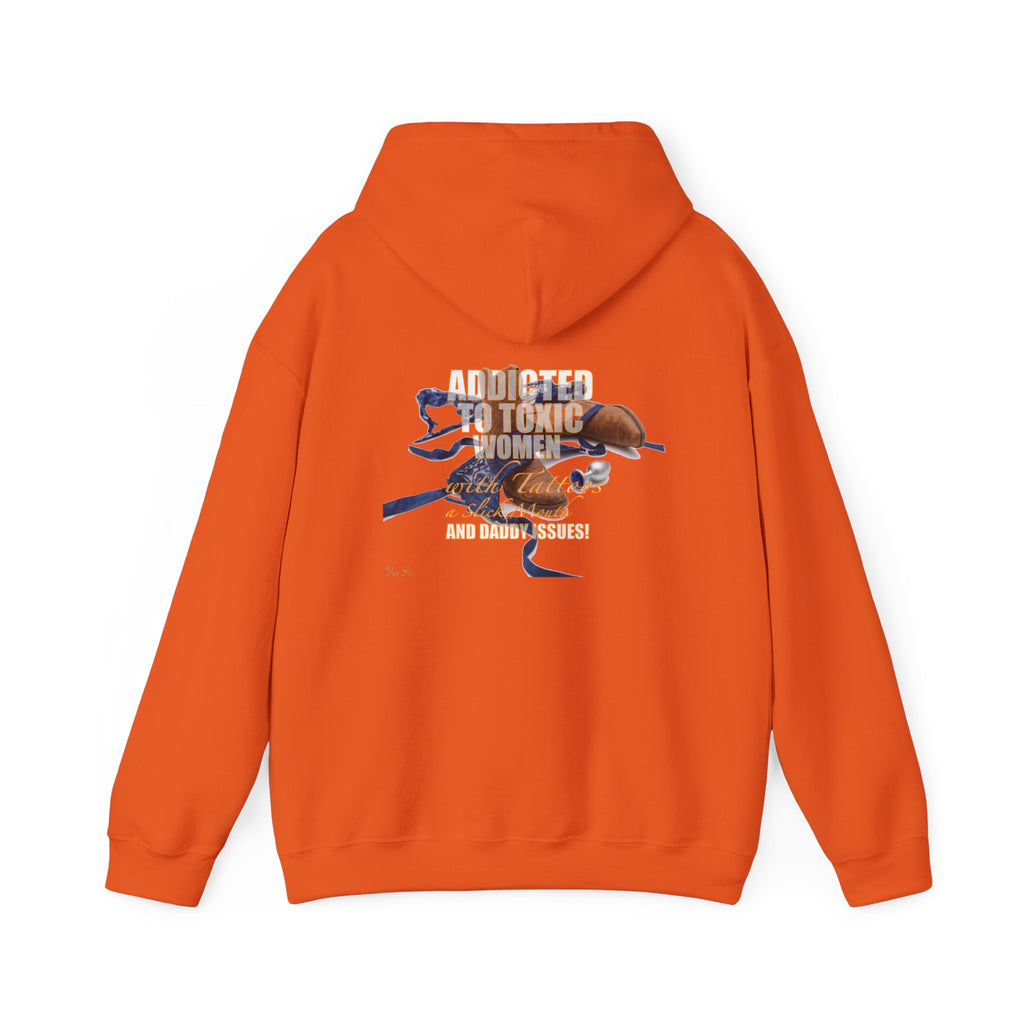 Addicted | Yes Sir Hoodie | Recovering Addict Graphic Hoodie