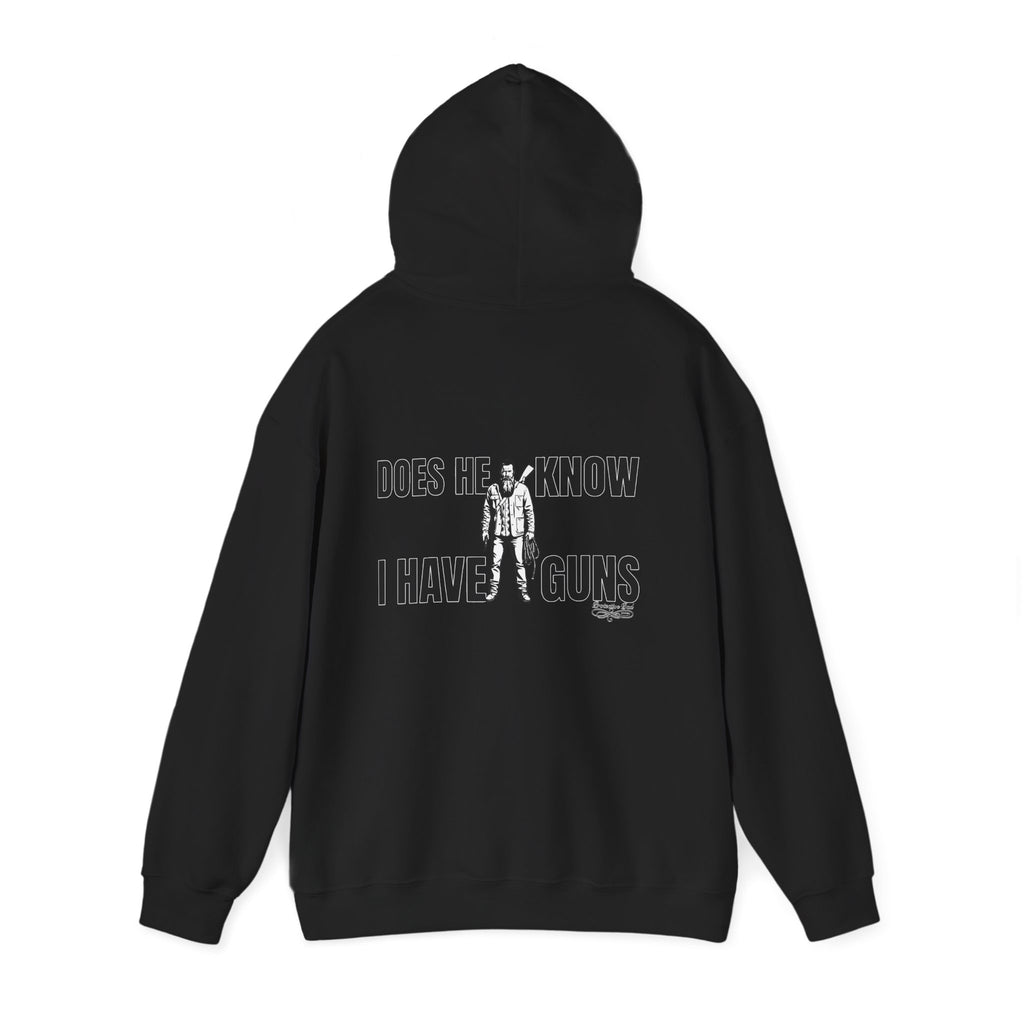 Protective Dad Does He Know Hoodie | Here’s Your Warning