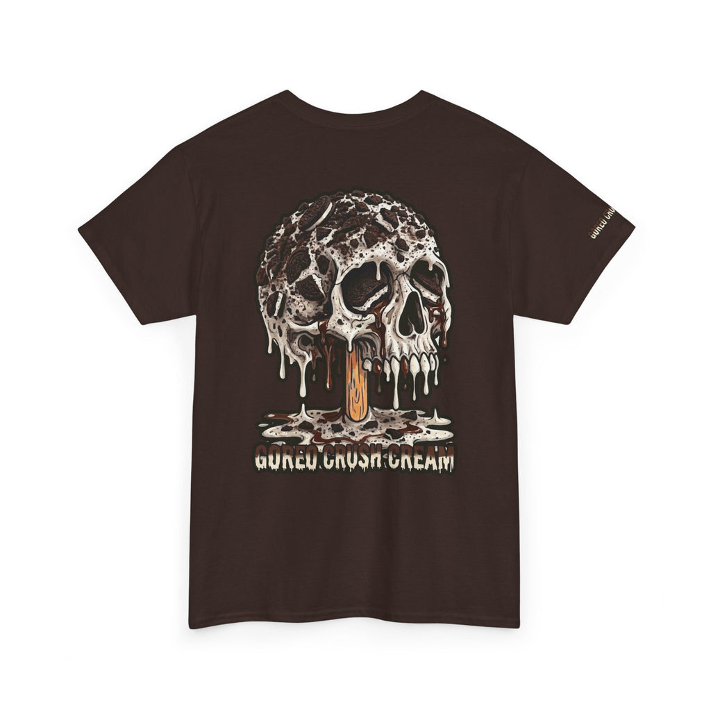 Skullcream-Goreo Crush Cream T-Shirt | Colorful Drip Graphic Tee