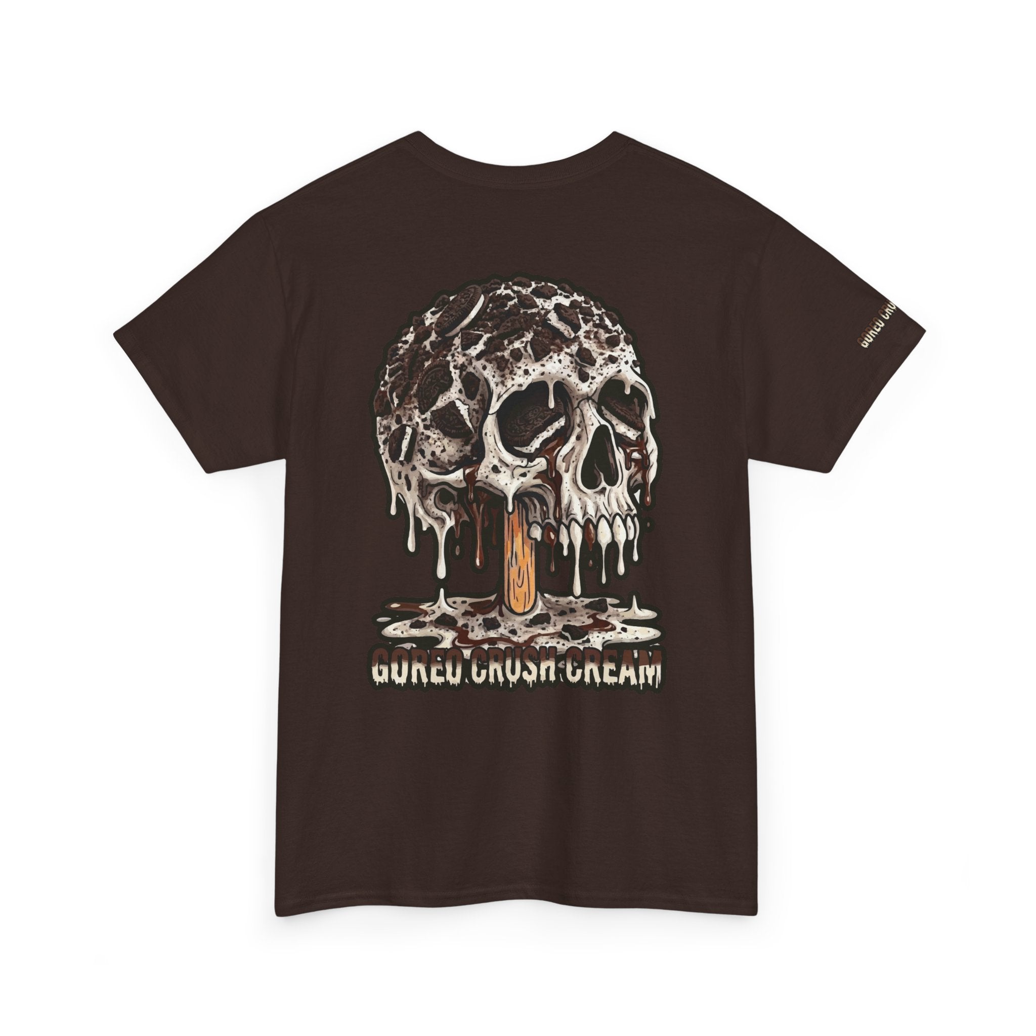 Skullcream-Goreo Crush Cream T-Shirt | Colorful Drip Graphic Tee