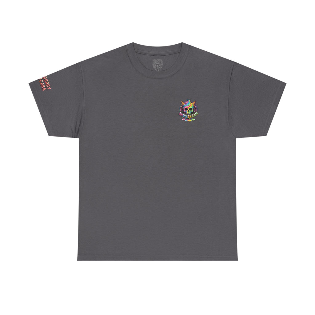 Skullcream-Skullberry Shortcake T-Shirt | Colorful Drip Graphic Tee