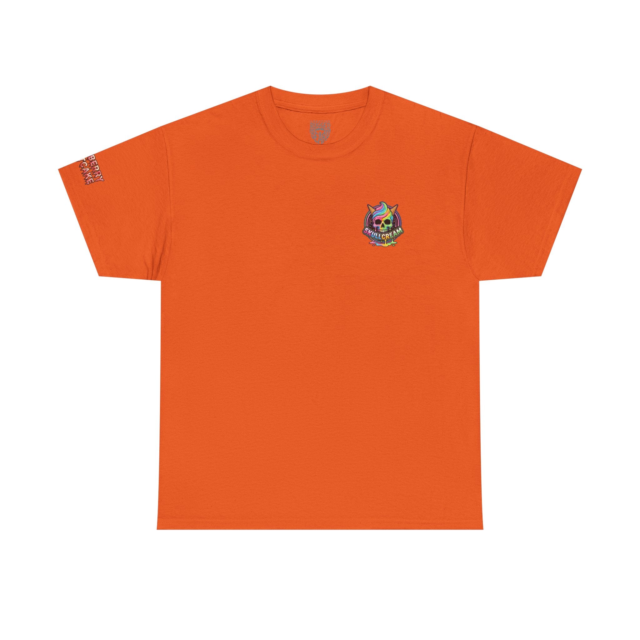 Skullcream-Skullberry Shortcake T-Shirt | Colorful Drip Graphic Tee