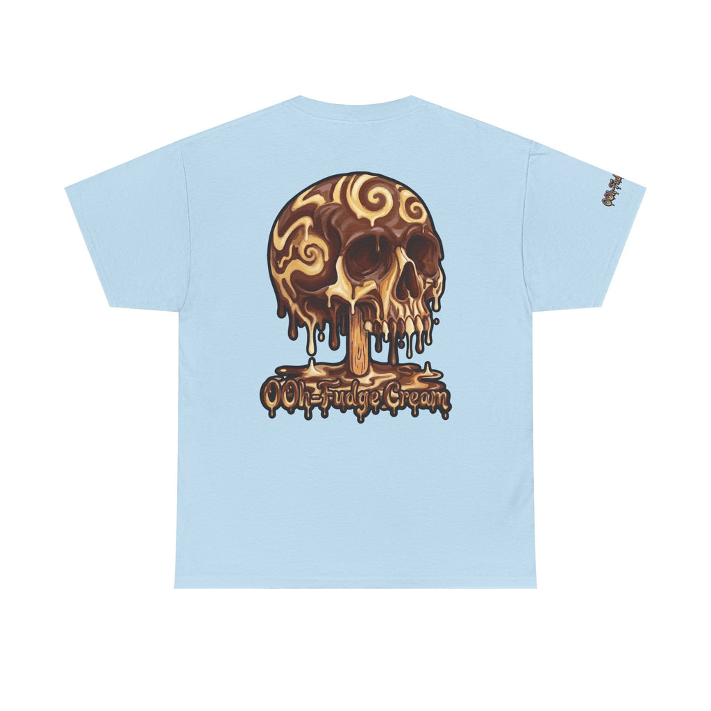 Skullcream-Ooh-Fudge Cream T-Shirt | Colorful Drip Graphic Tee