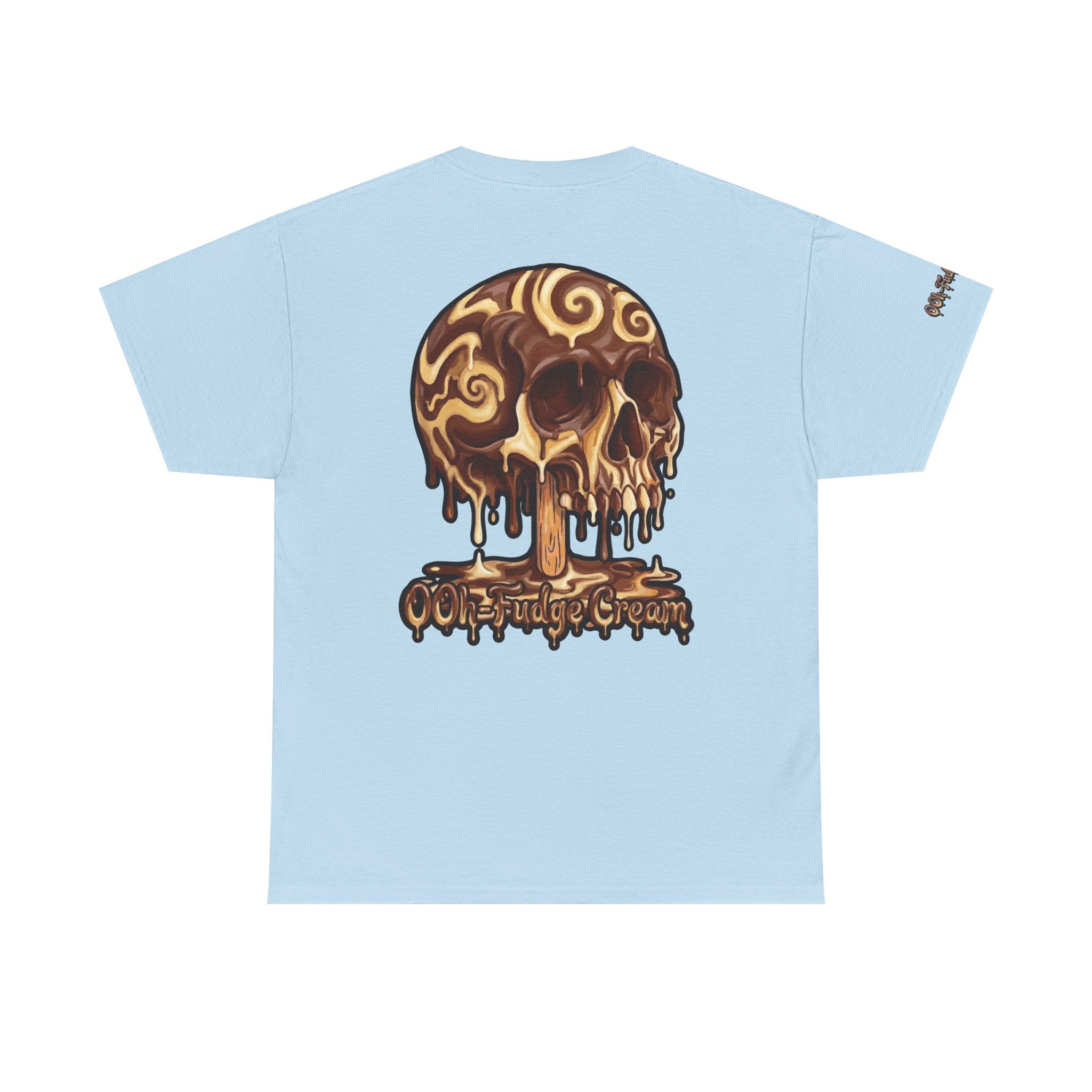 Skullcream-Ooh-Fudge Cream T-Shirt | Colorful Drip Graphic Tee