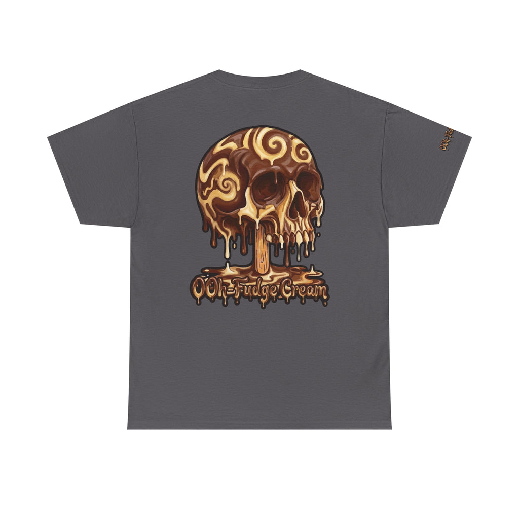 Skullcream-Ooh-Fudge Cream T-Shirt | Colorful Drip Graphic Tee